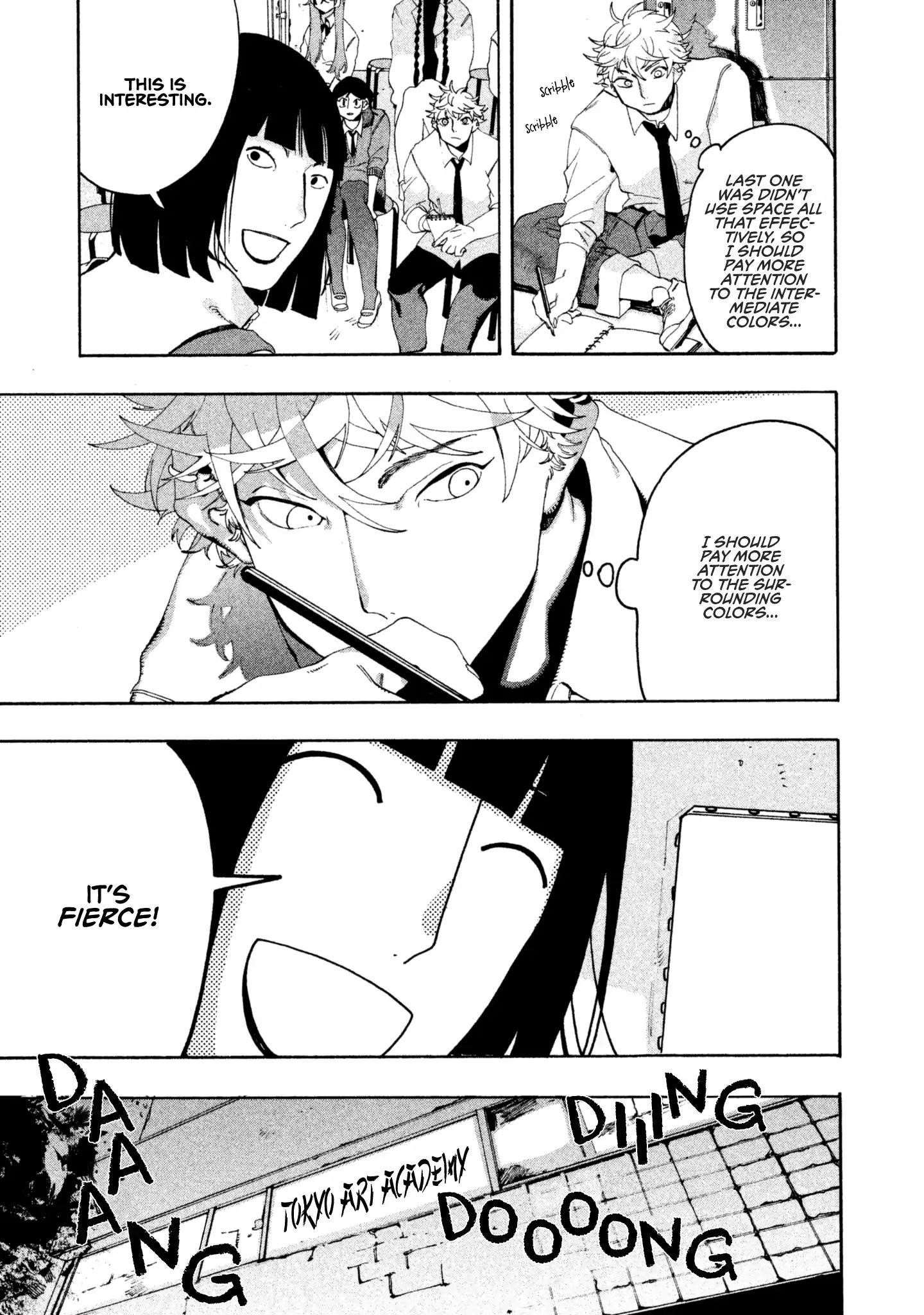 Blue Period Chapter 11 - Page 13 in English