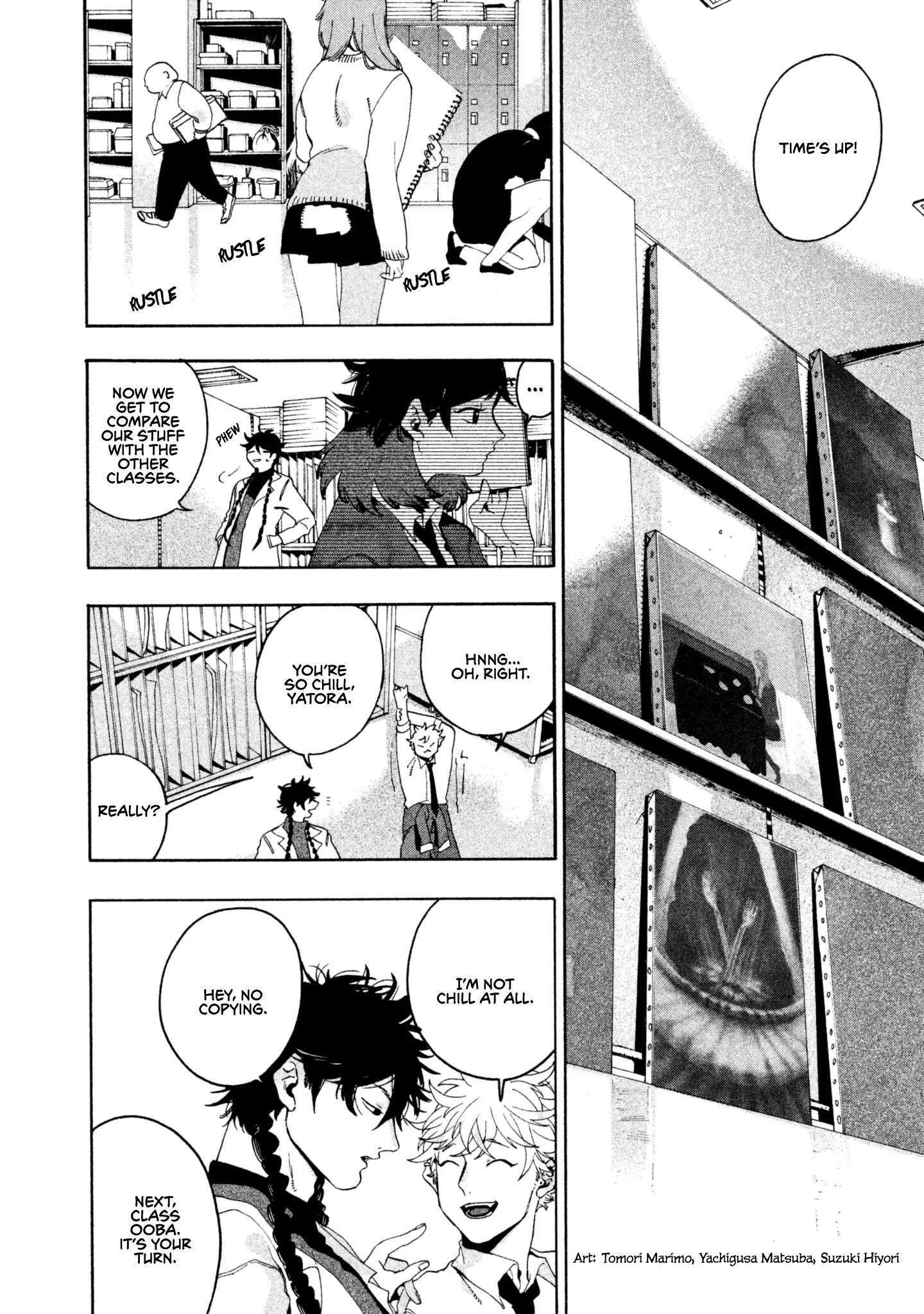 Blue Period Chapter 11 - Page 16 in English
