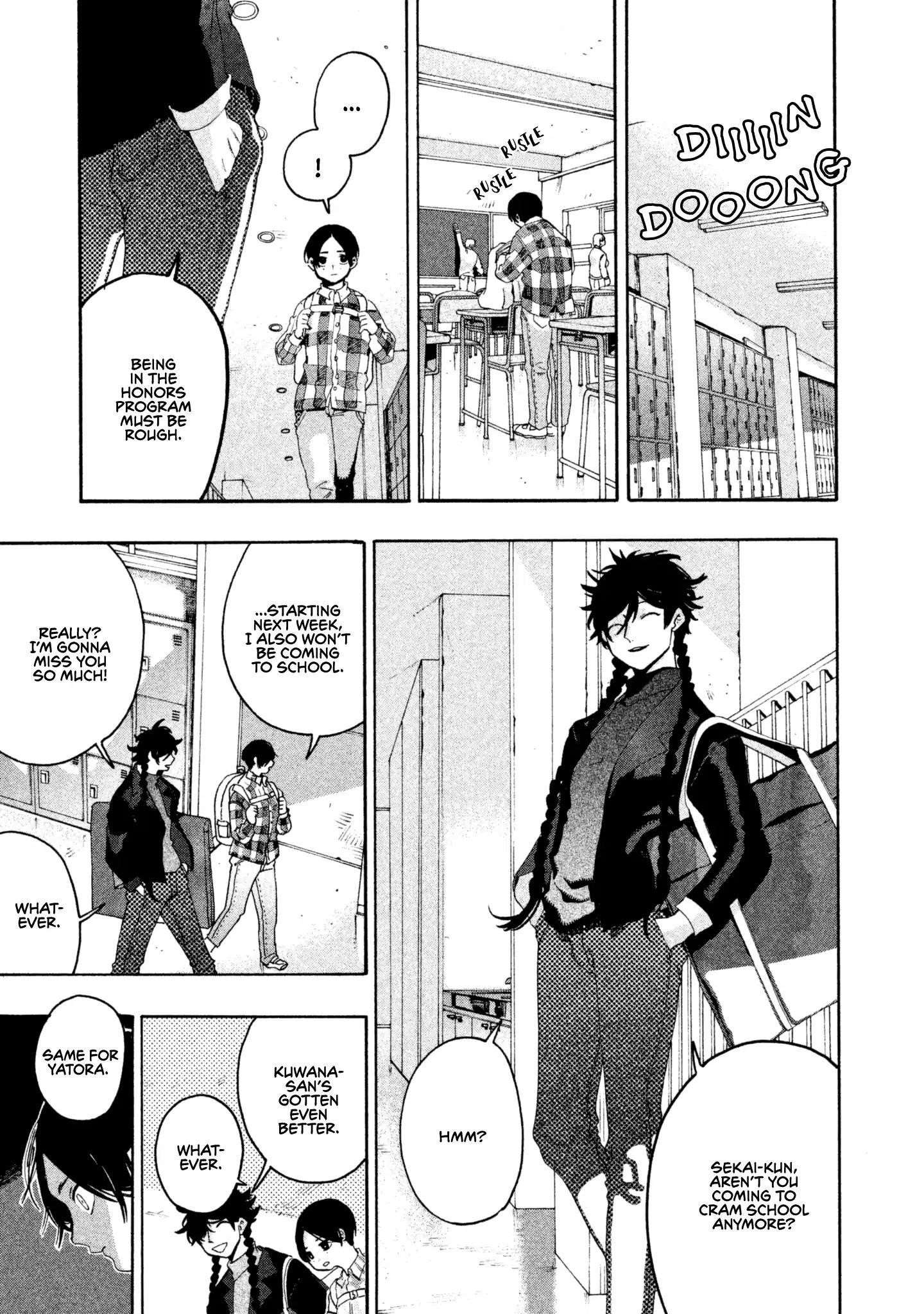 Blue Period Chapter 11 - Page 3 in English