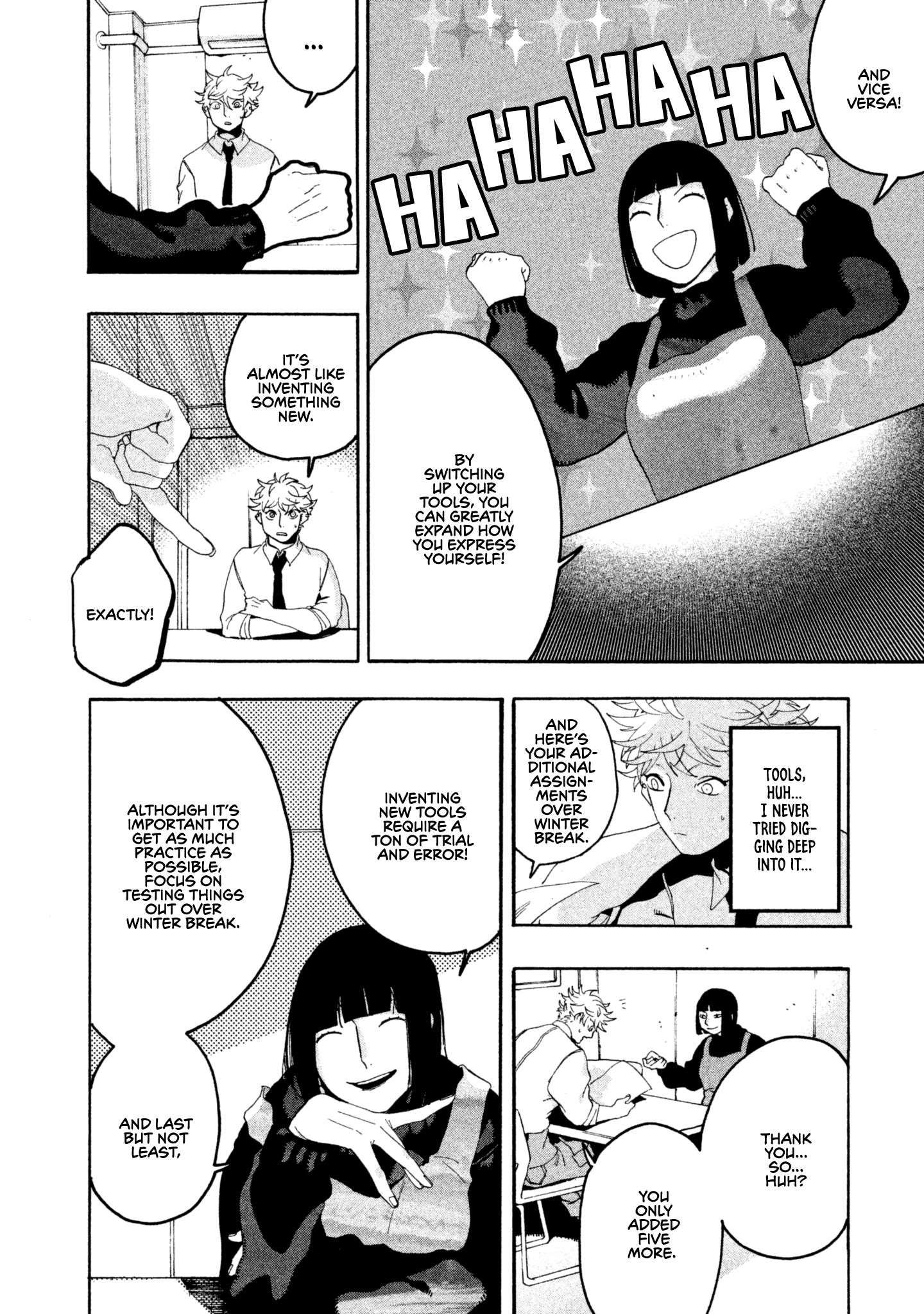Blue Period Chapter 12 - Page 21 in English
