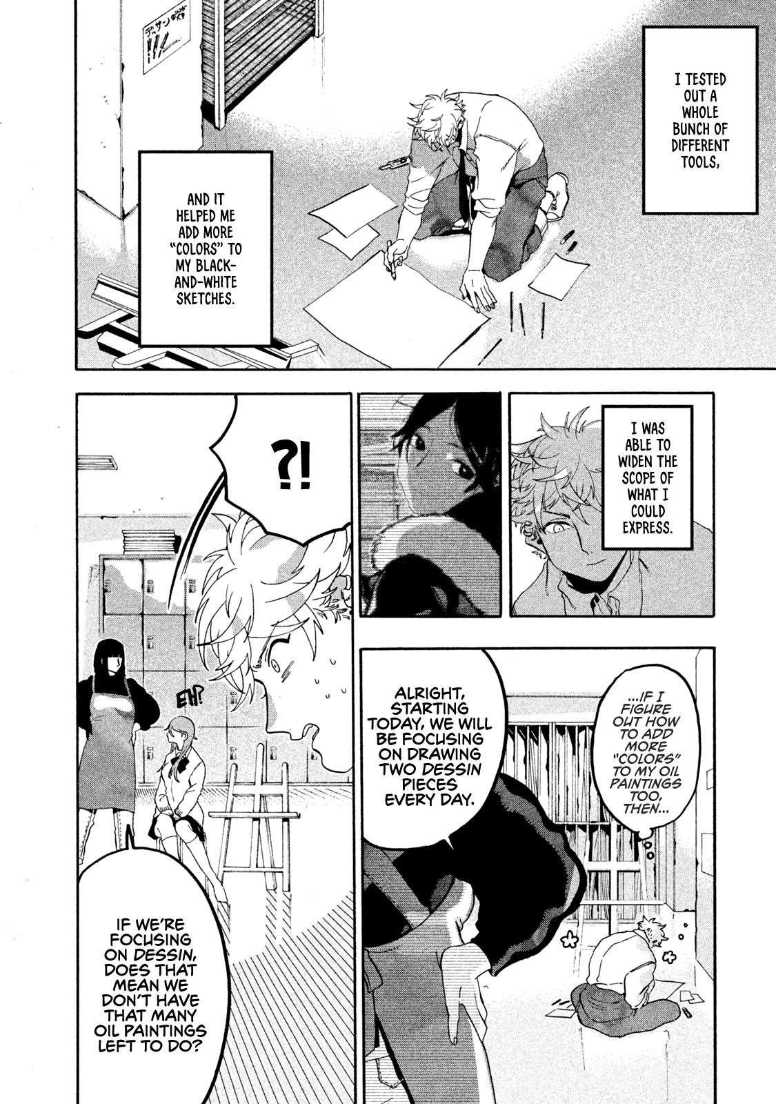 Blue Period Chapter 13 - Page 13 in English