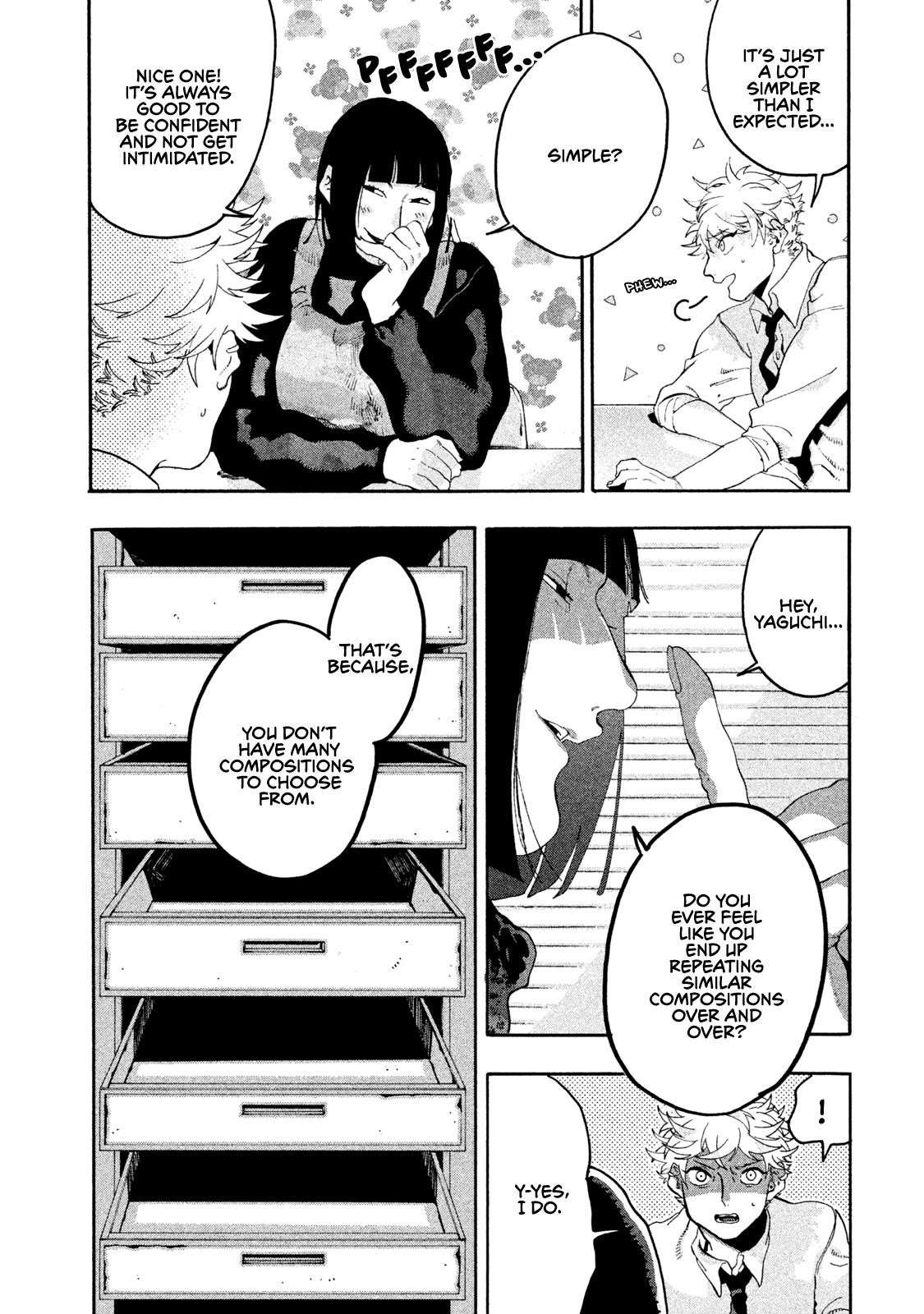 Blue Period Chapter 13 - Page 27 in English