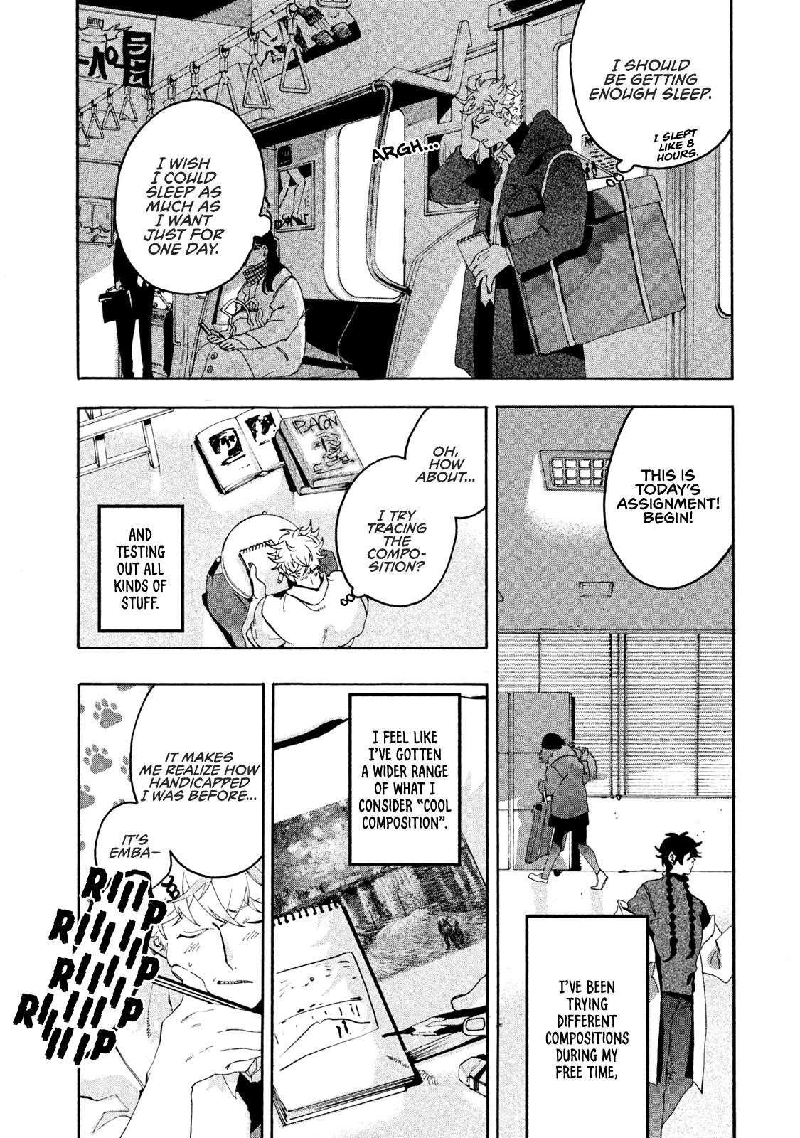 Blue Period Chapter 13 - Page 35 in English