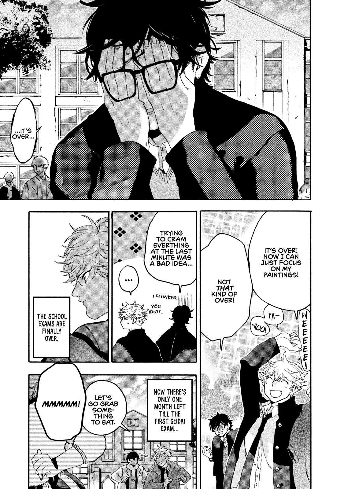 Blue Period Chapter 13 - Page 8 in English