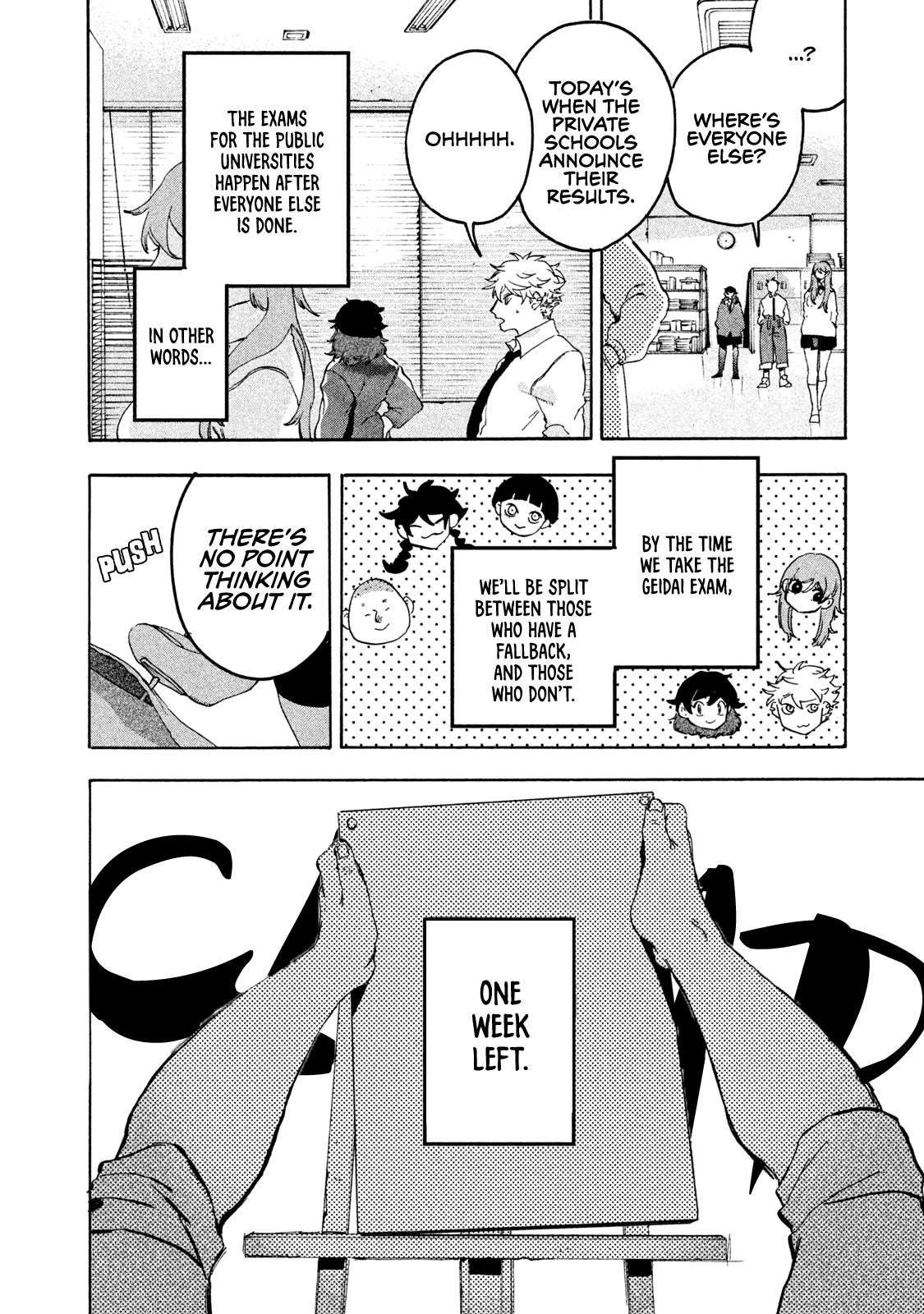 Blue Period Chapter 14 - Page 14 in English