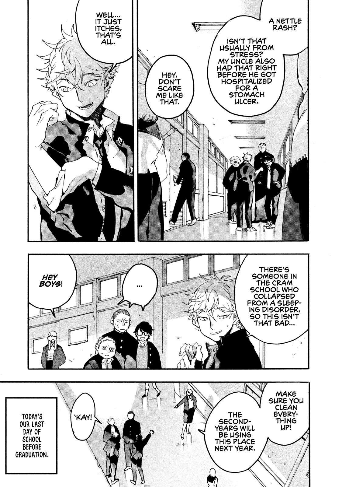 Blue Period Chapter 14 - Page 7 in English