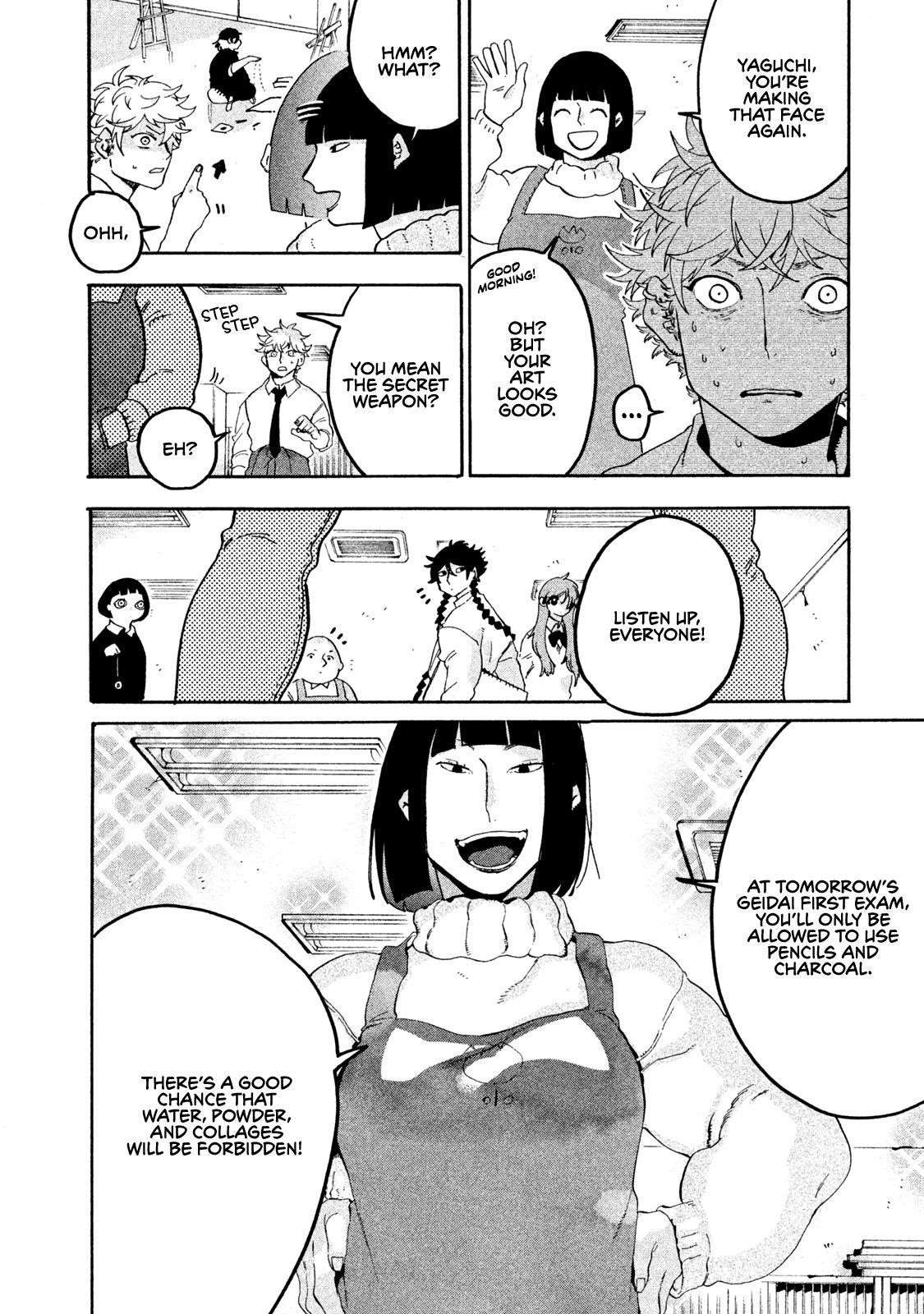 Blue Period Chapter 15 - Page 19 in English