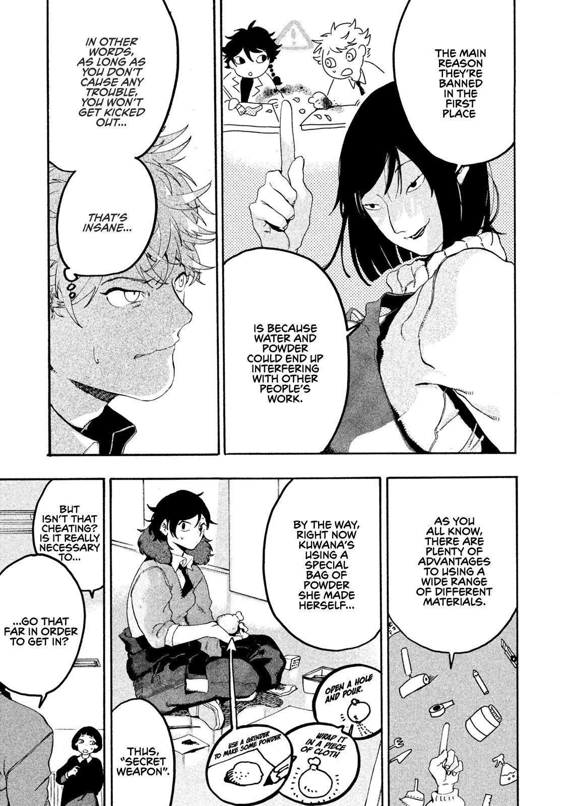 Blue Period Chapter 15 - Page 22 in English