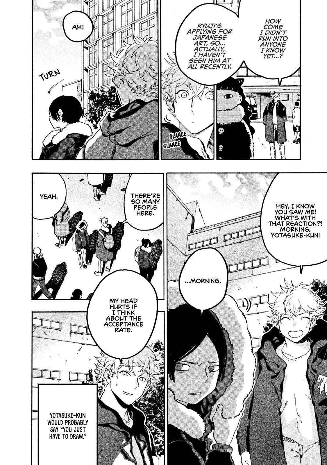 Blue Period Chapter 15 - Page 36 in English