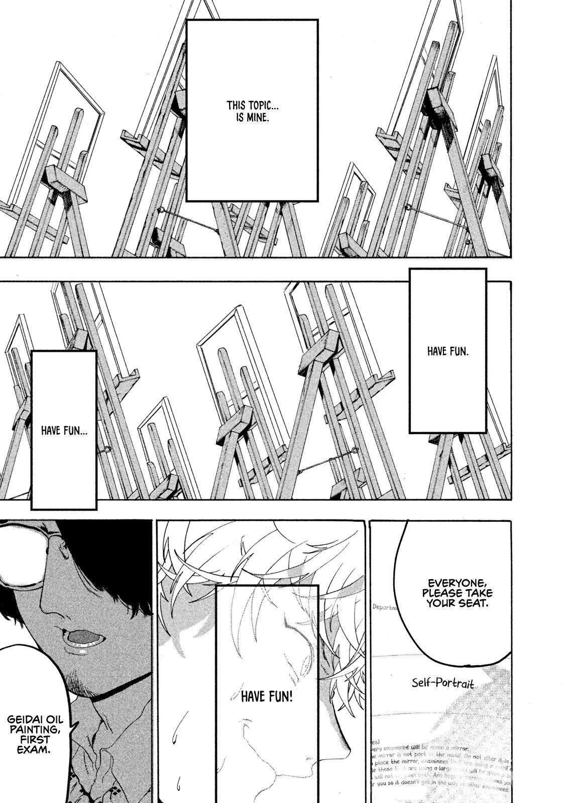 Blue Period Chapter 15 - Page 43 in English