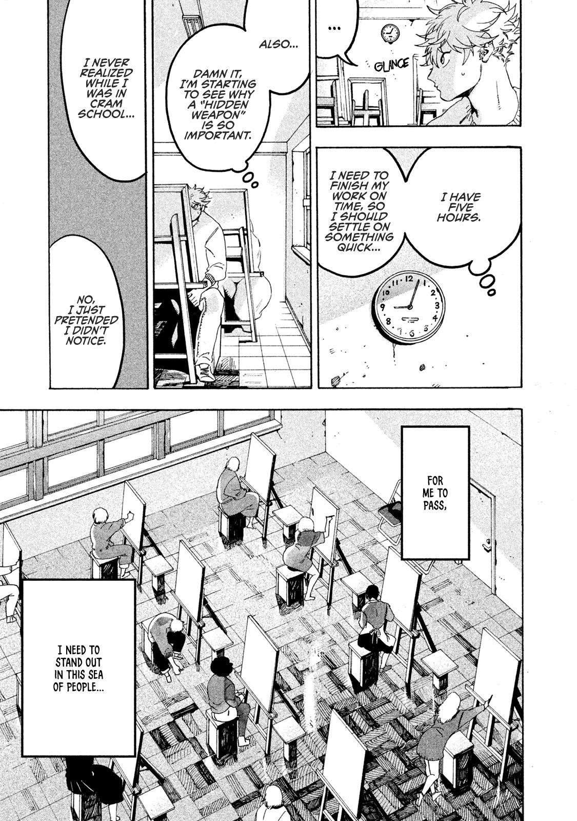Blue Period Chapter 16 - Page 7 in English