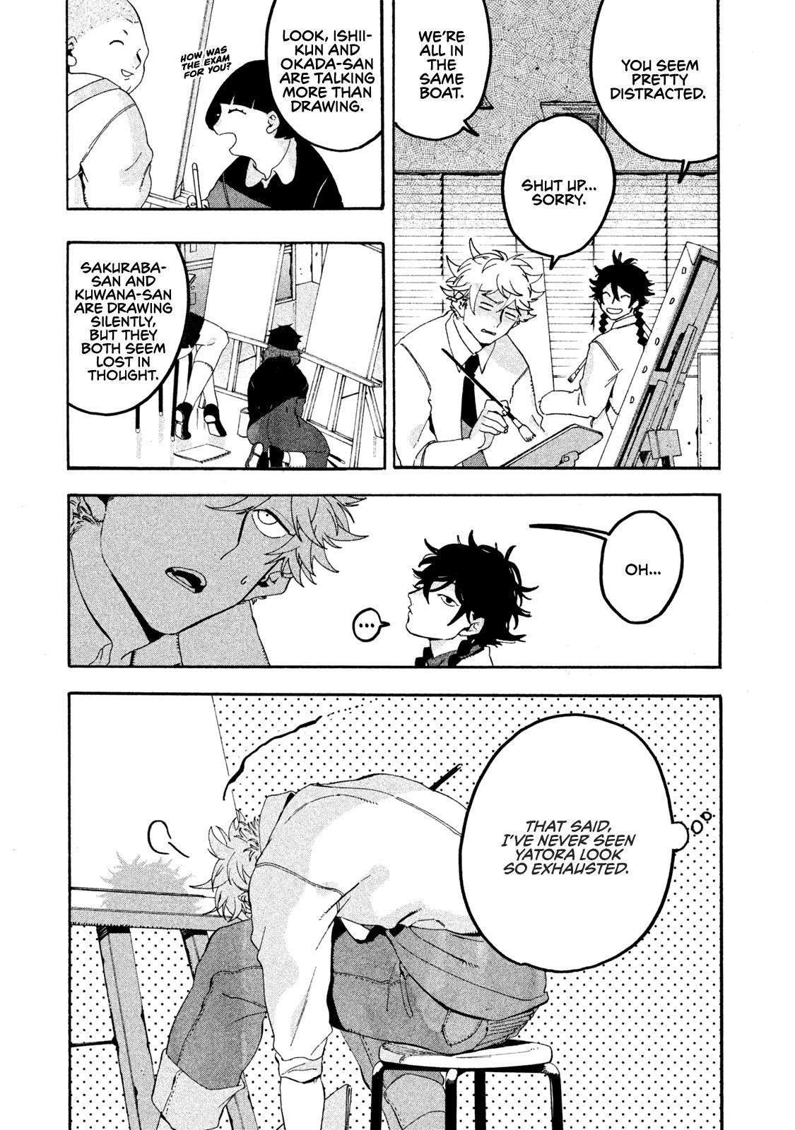 Blue Period Chapter 17 - Page 12 in English