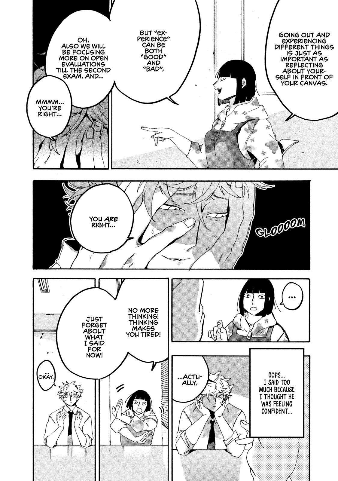 Blue Period Chapter 17 - Page 17 in English
