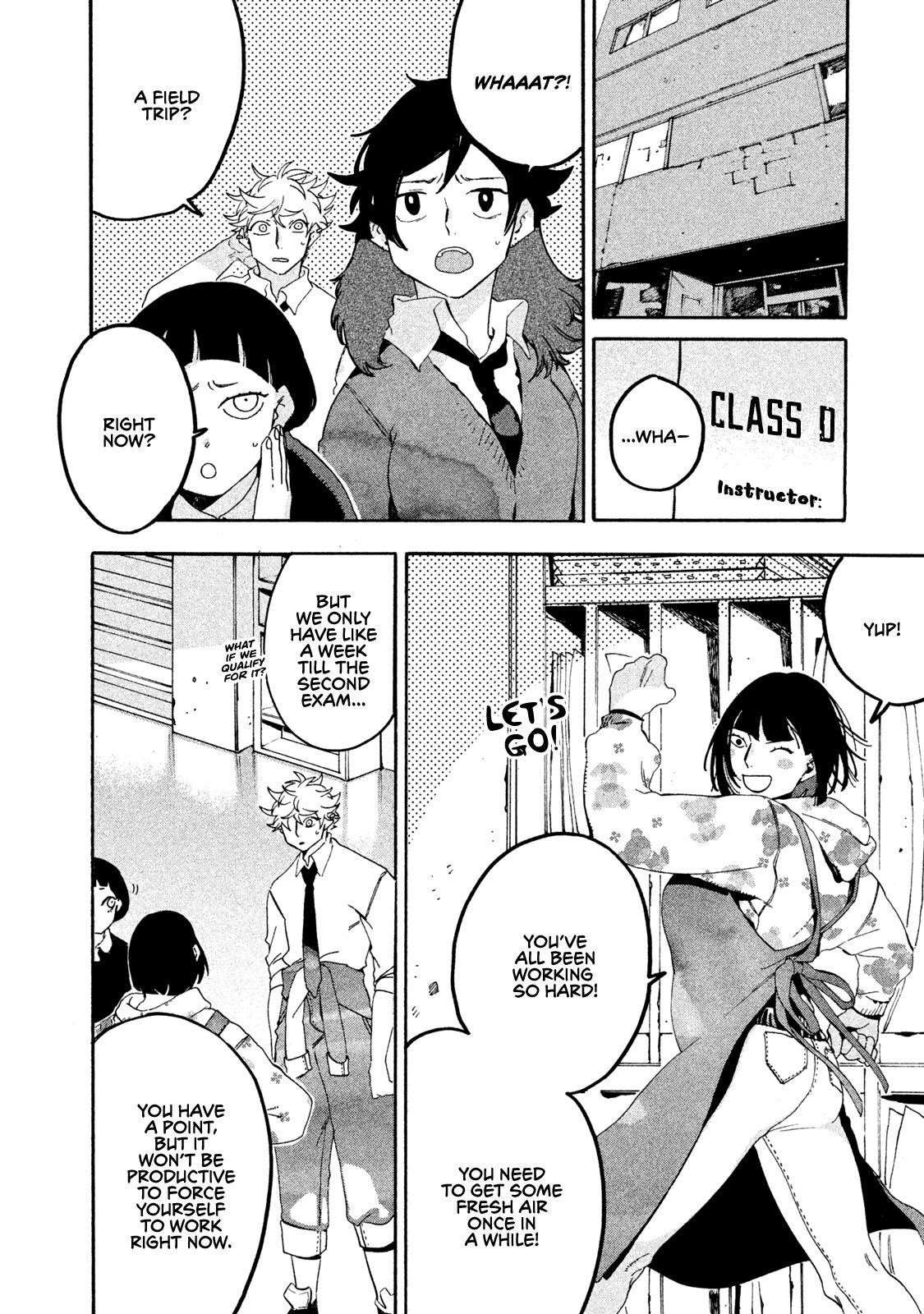 Blue Period Chapter 17 - Page 7 in English