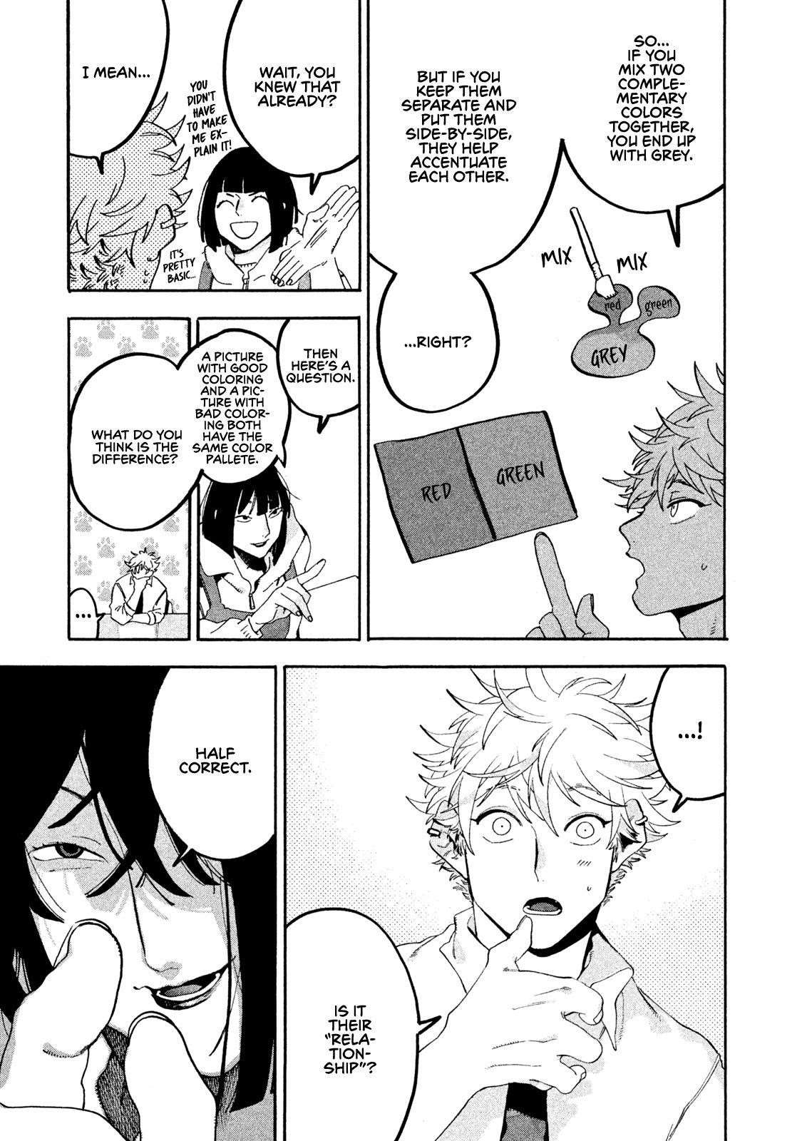 Blue Period Chapter 18 - Page 11 in English