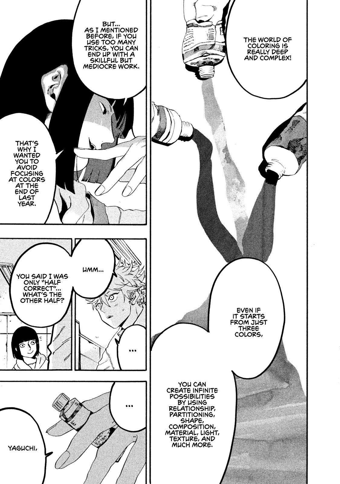 Blue Period Chapter 18 - Page 13 in English