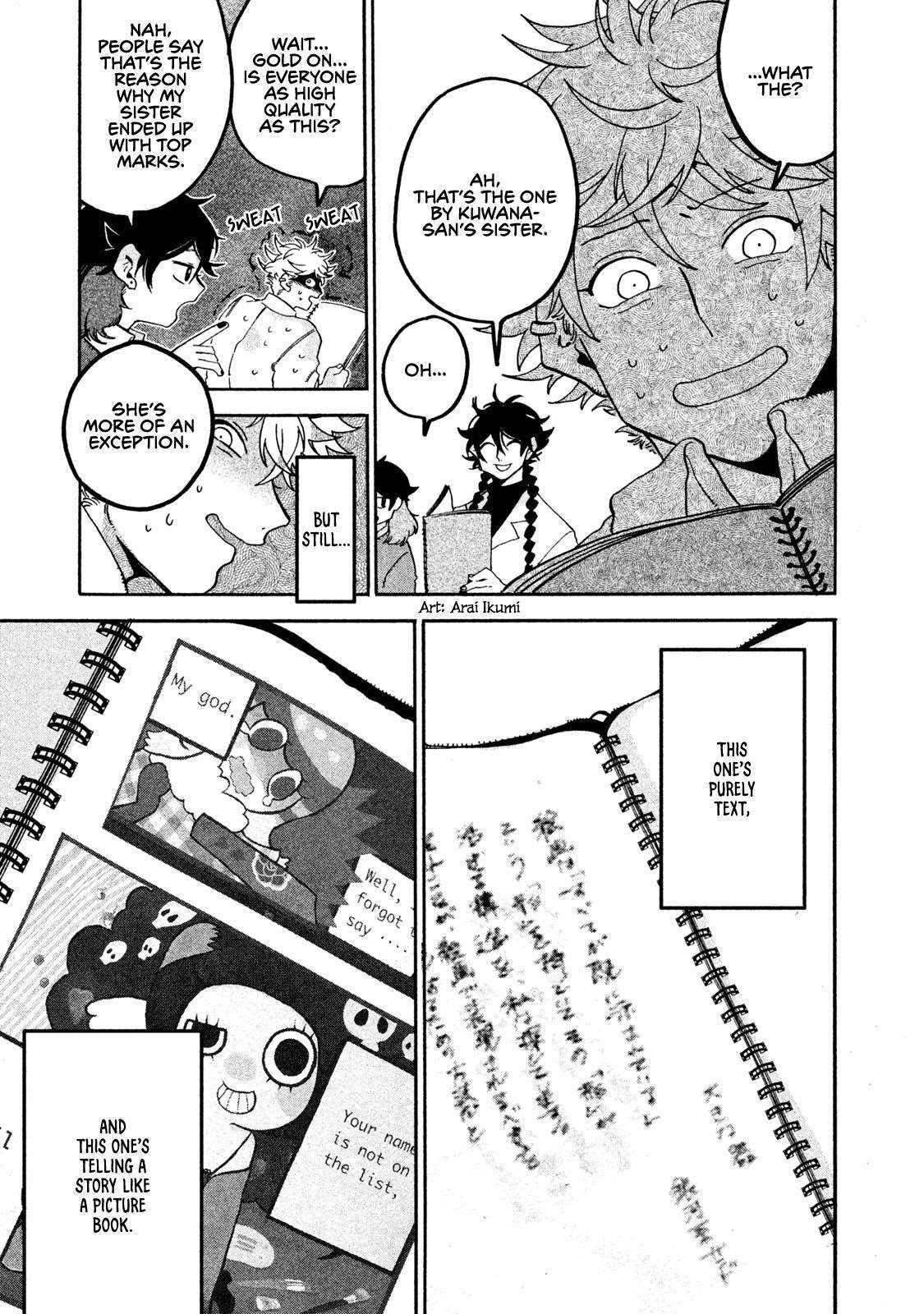 Blue Period Chapter 19 - Page 17 in English