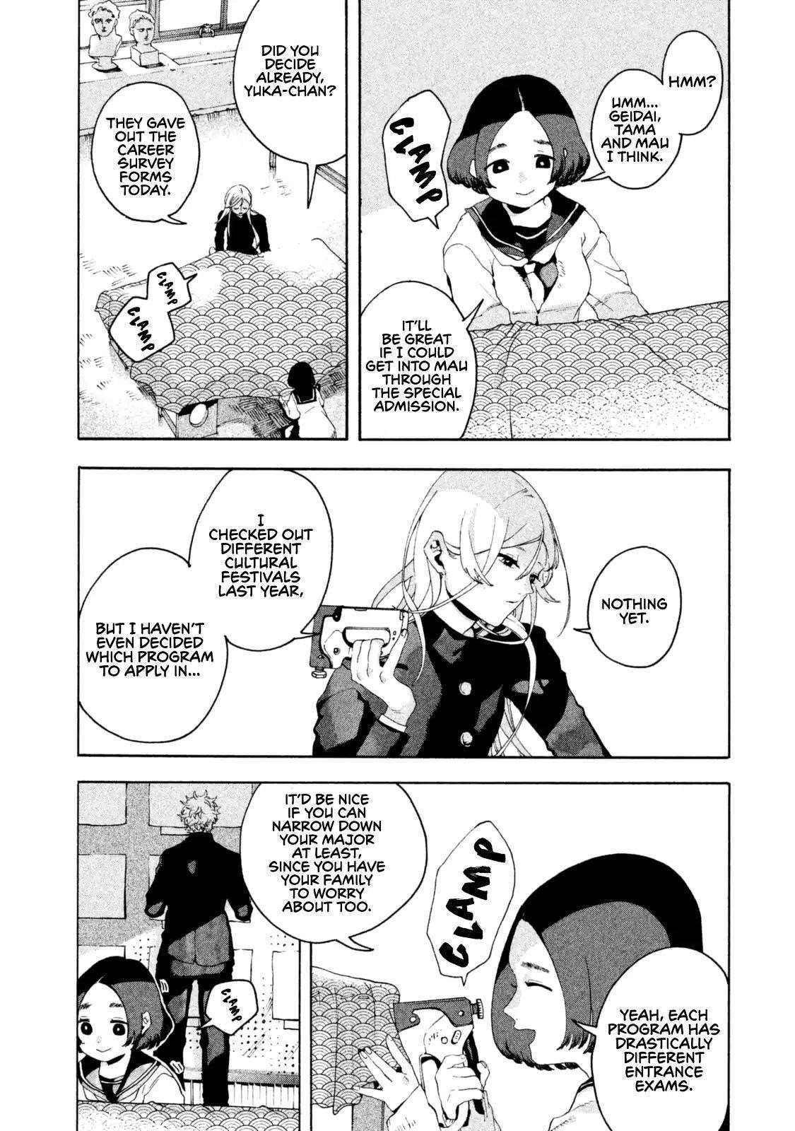 Blue Period Chapter 2 - Page 10 in English