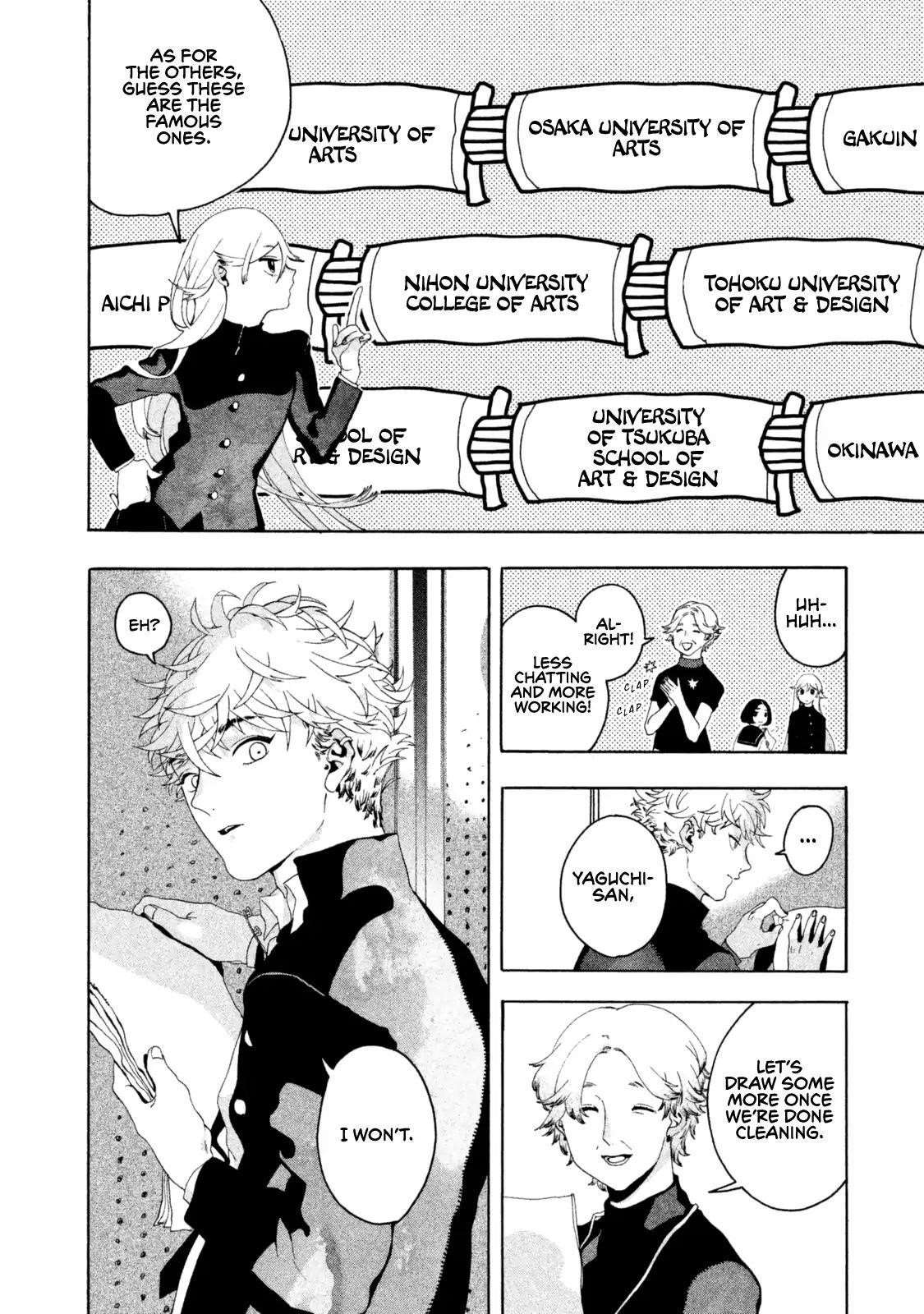 Blue Period Chapter 2 - Page 18 in English