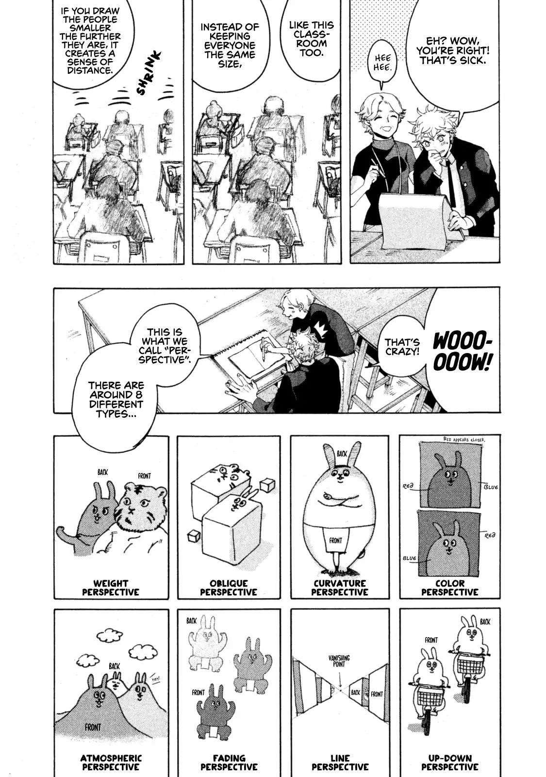 Blue Period Chapter 2 - Page 37 in English
