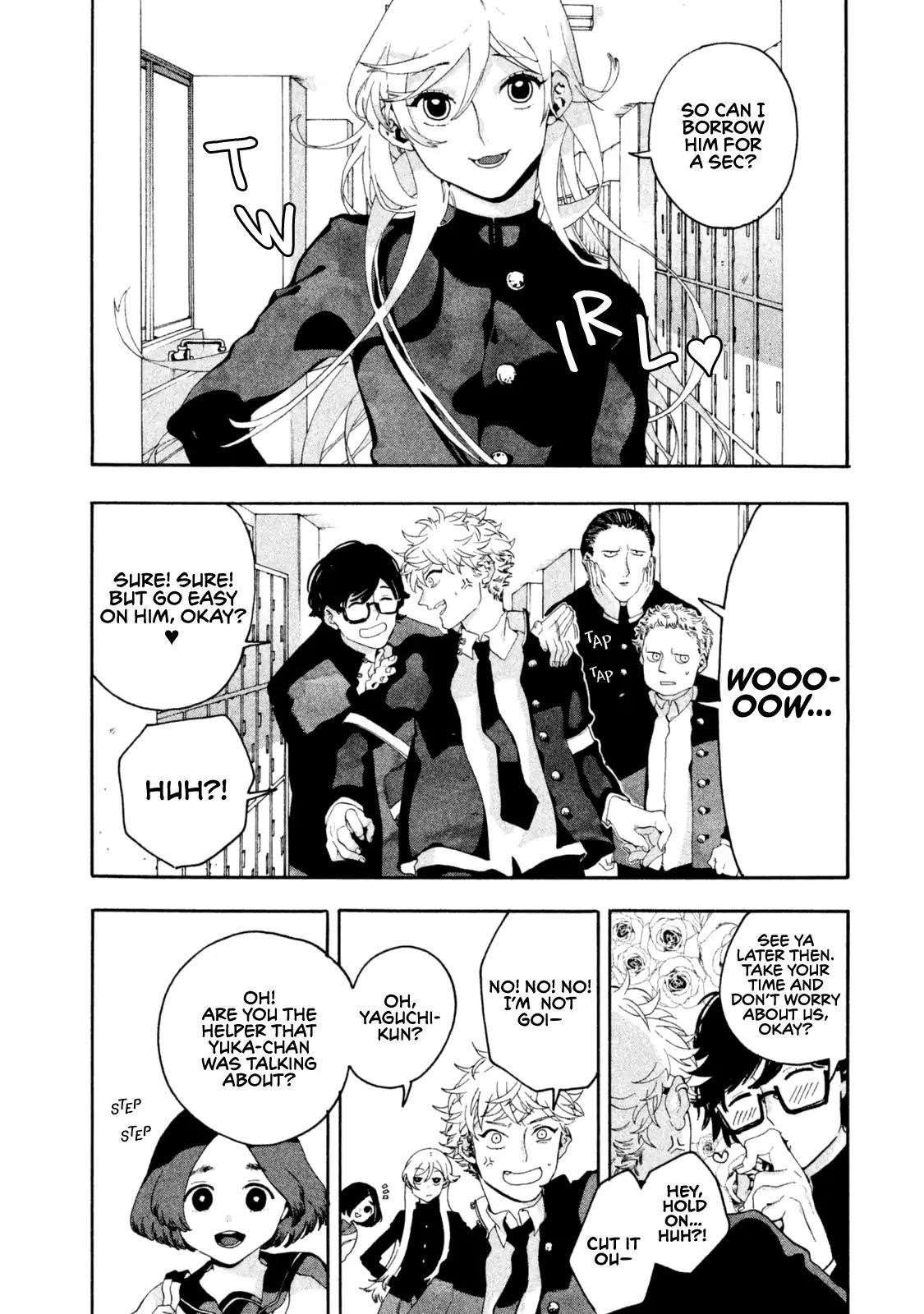 Blue Period Chapter 2 - Page 4 in English