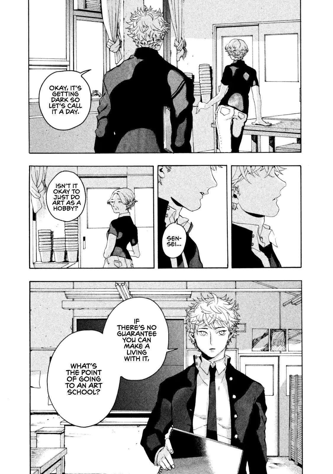 Blue Period Chapter 2 - Page 40 in English