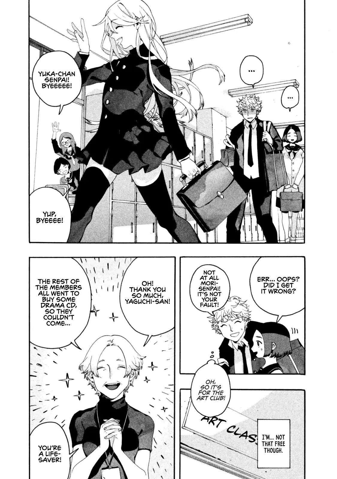 Blue Period Chapter 2 - Page 5 in English