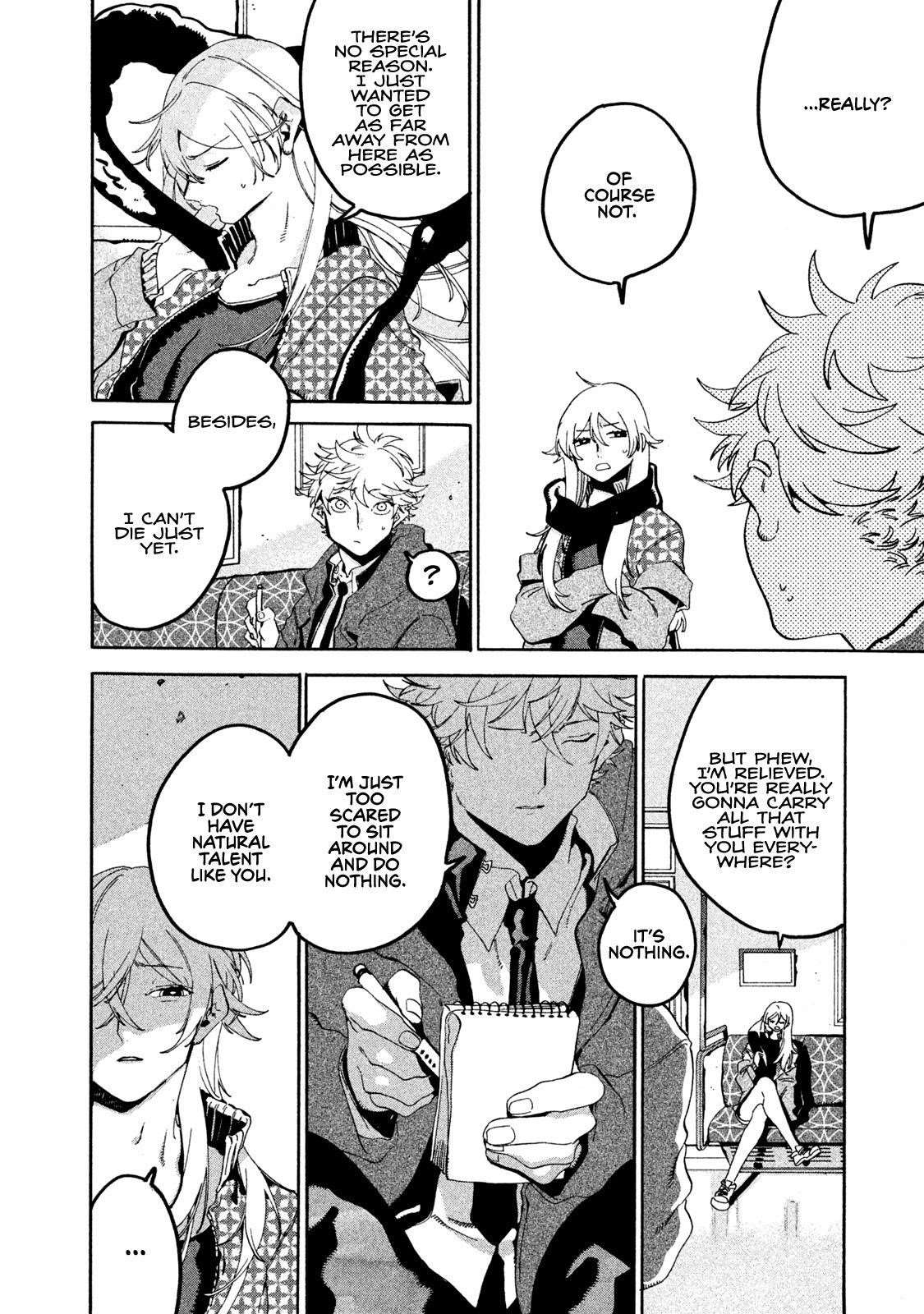 Blue Period Chapter 20 - Page 4 in English