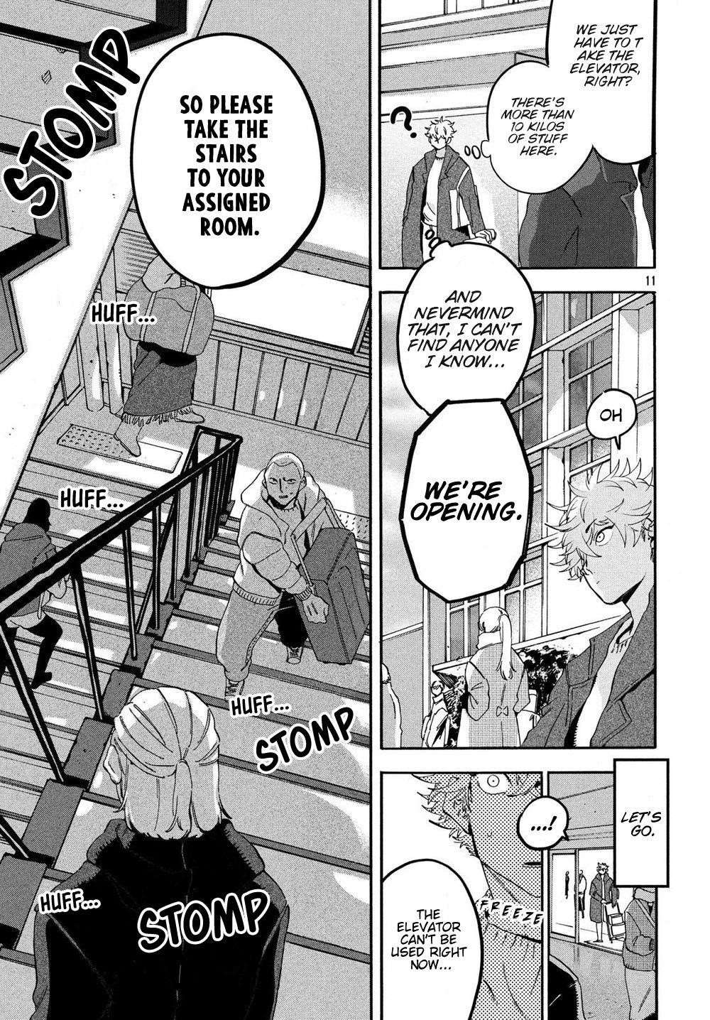 Blue Period Chapter 21 - Page 12 in English