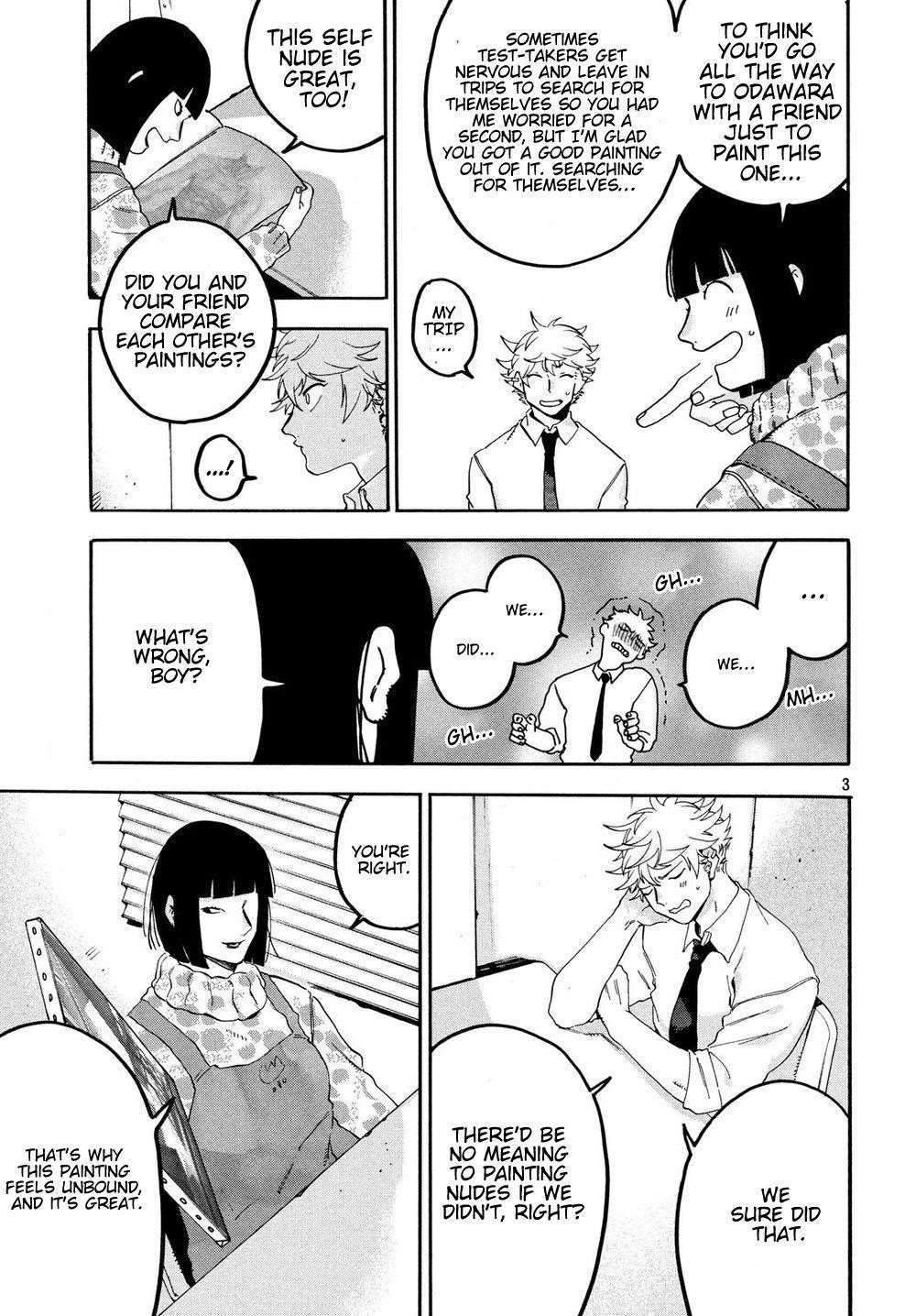 Blue Period Chapter 21 - Page 4 in English