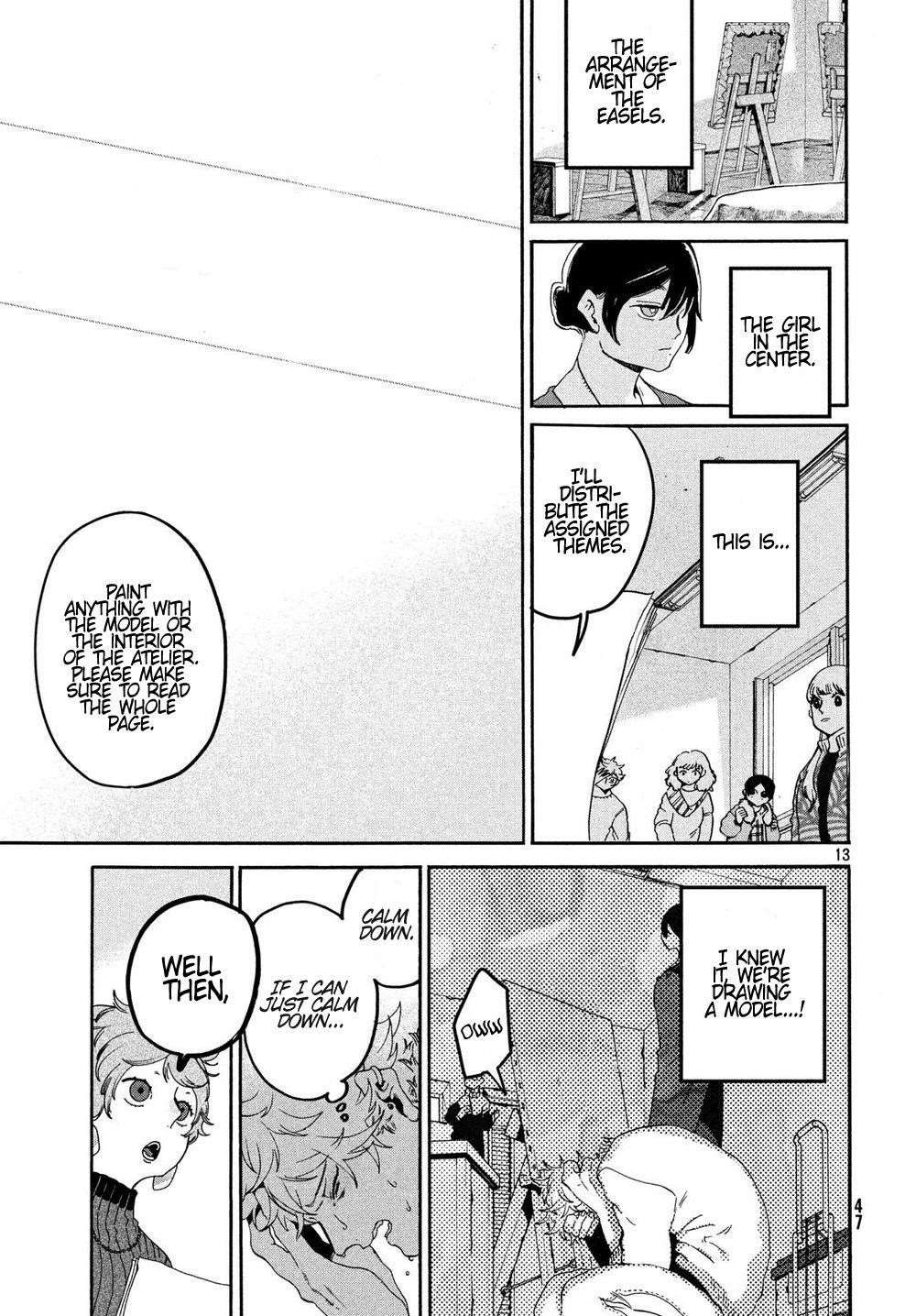 Blue Period Chapter 22 - Page 12 in English