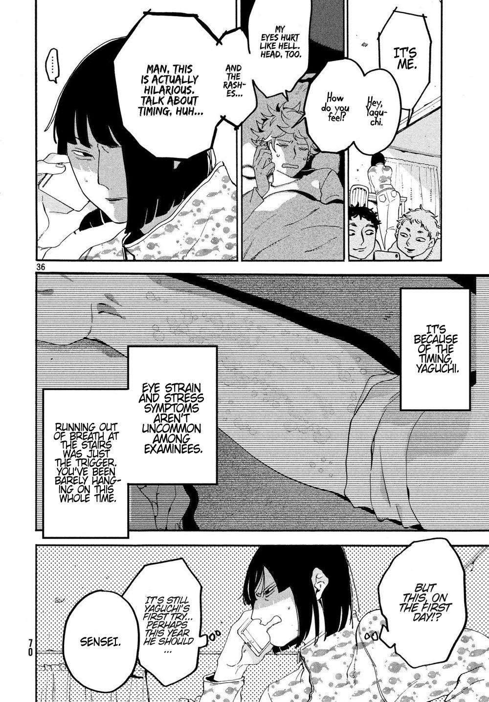 Blue Period Chapter 22 - Page 34 in English
