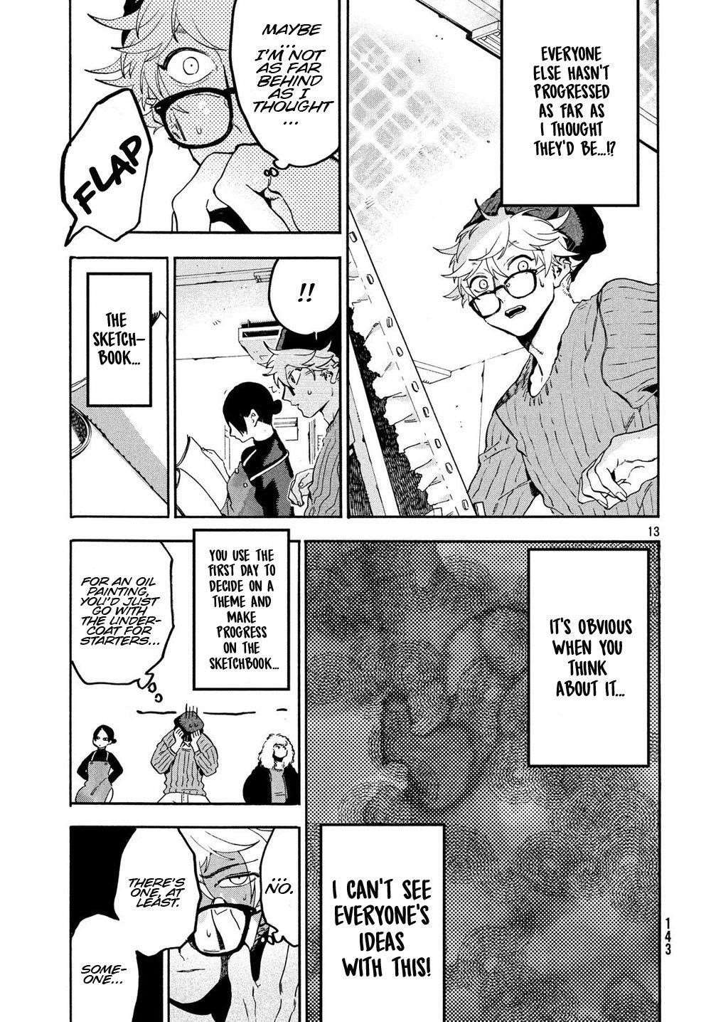 Blue Period Chapter 23 - Page 13 in English