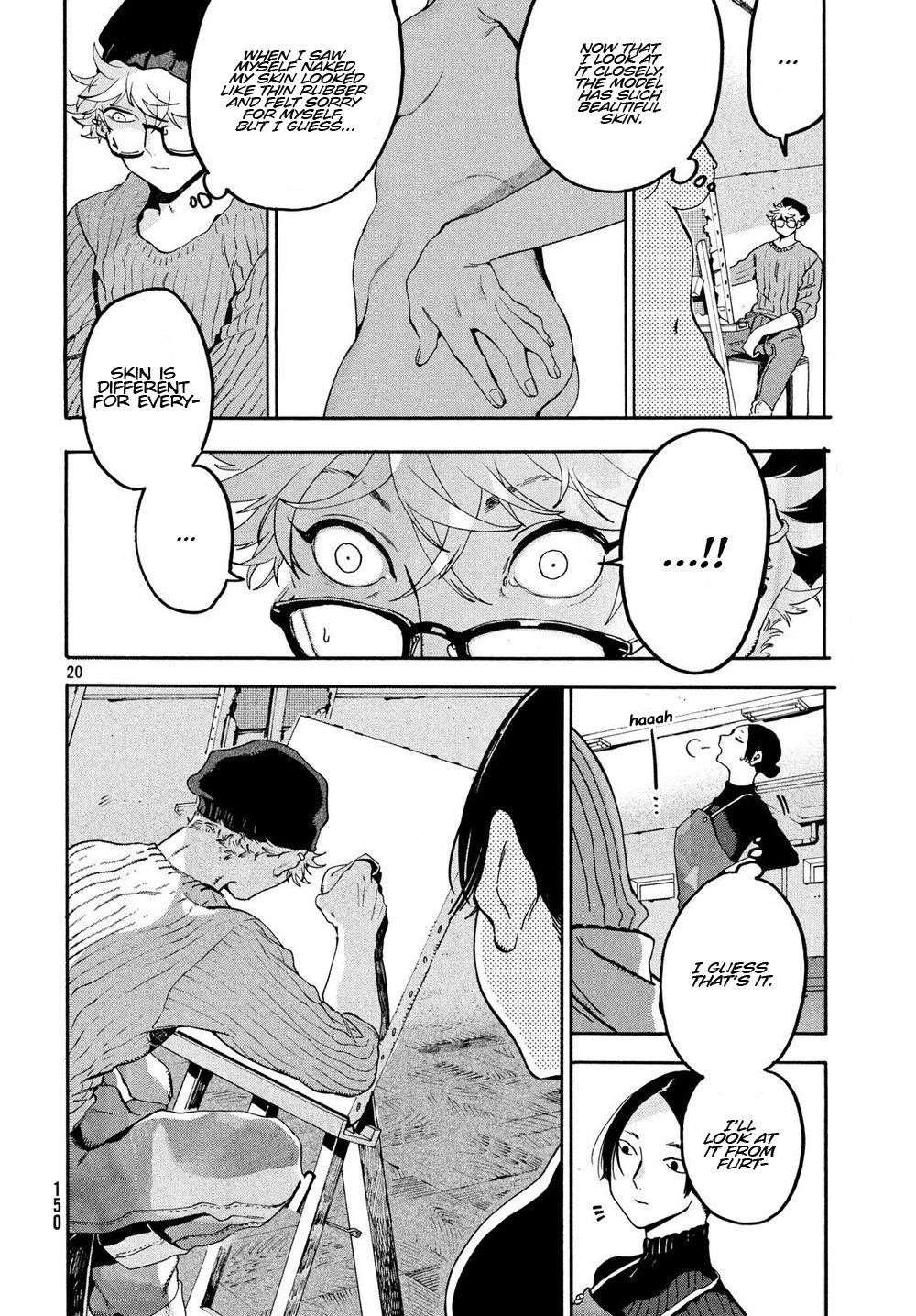 Blue Period Chapter 23 - Page 20 in English