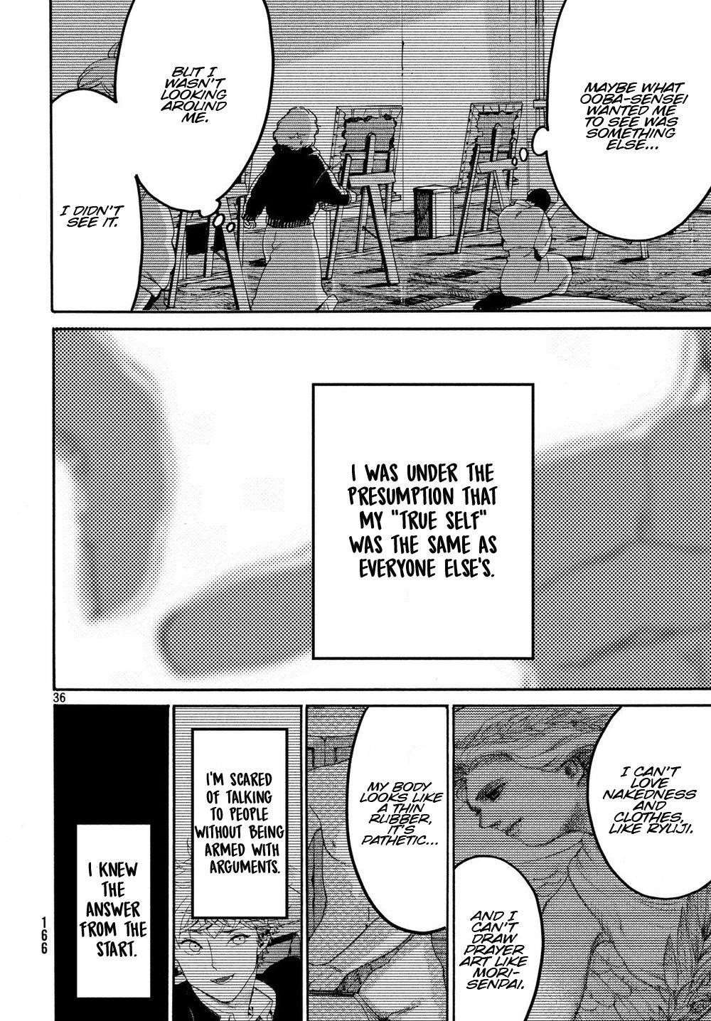 Blue Period Chapter 23 - Page 36 in English