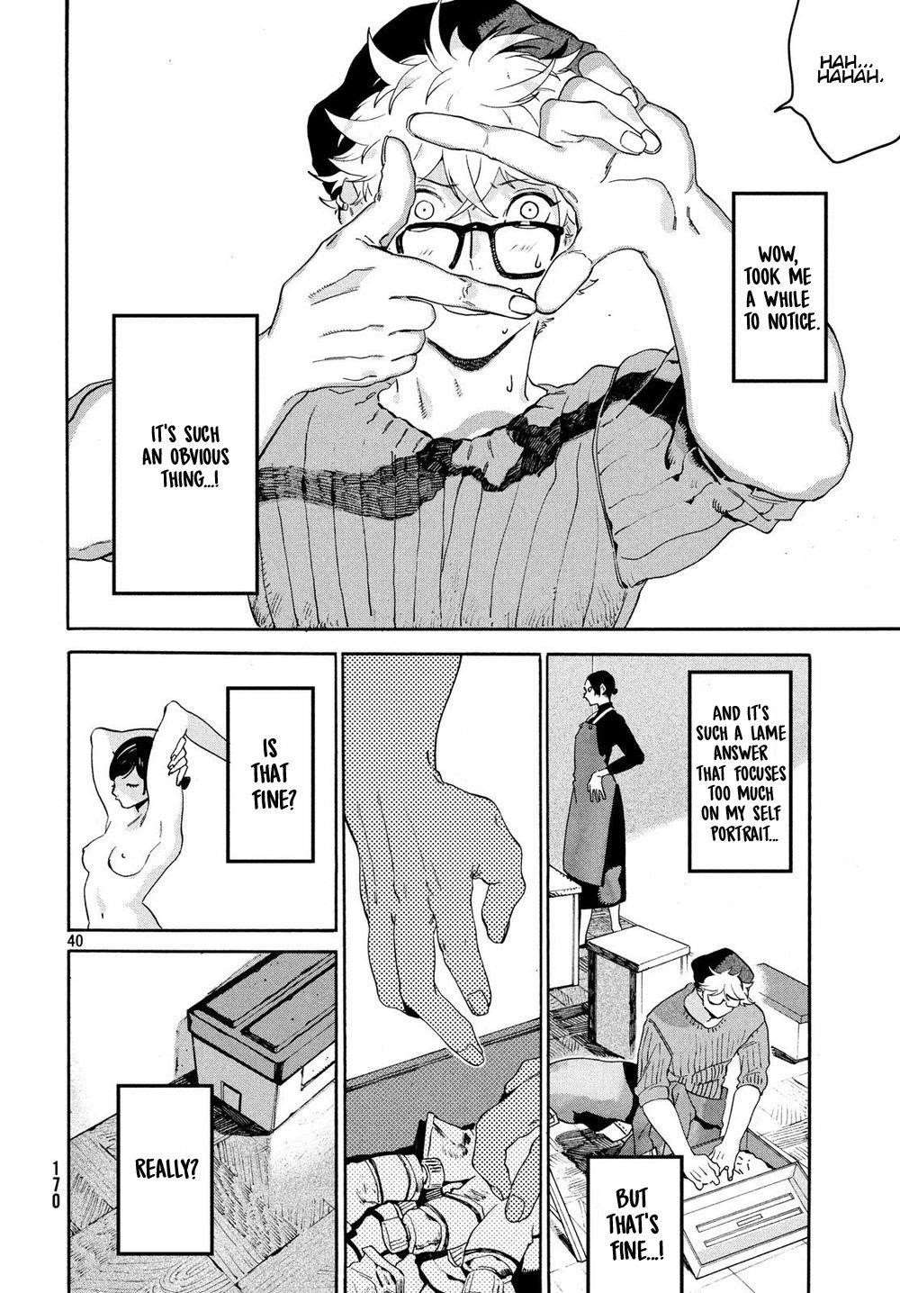 Blue Period Chapter 23 - Page 39 in English
