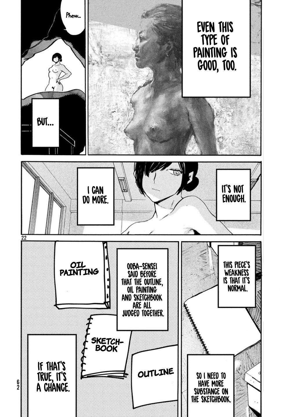 Blue Period Chapter 24 - Page 22 in English