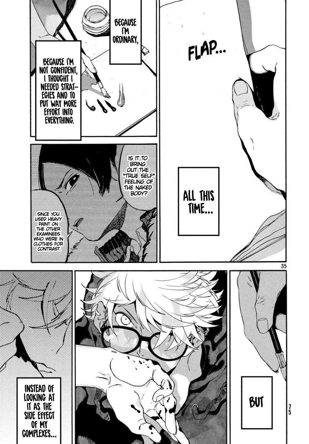 Blue Period Chapter 24 - Page 34 in English