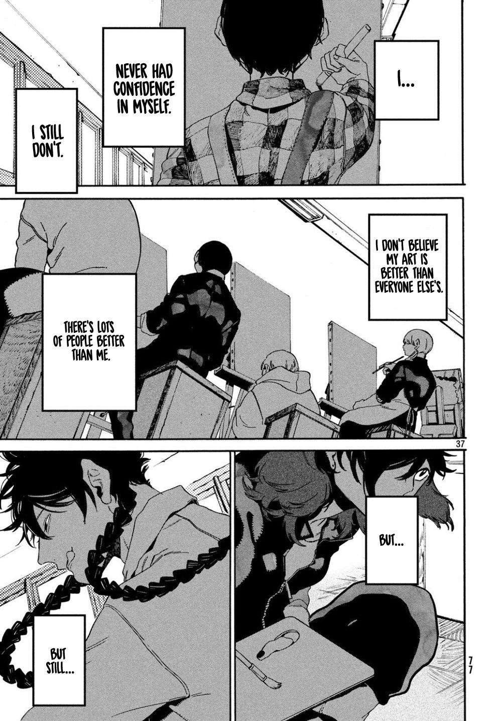 Blue Period Chapter 24 - Page 36 in English