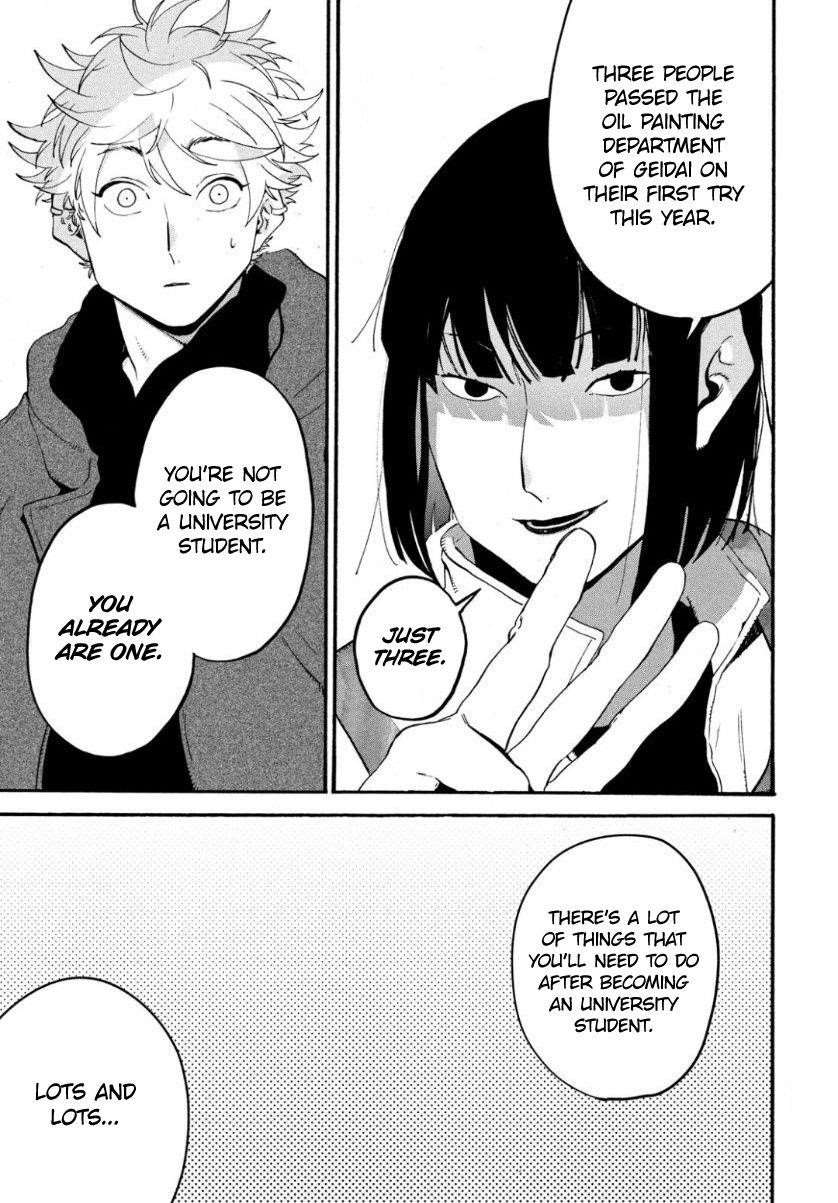 Blue Period Chapter 25 - Page 38 in English