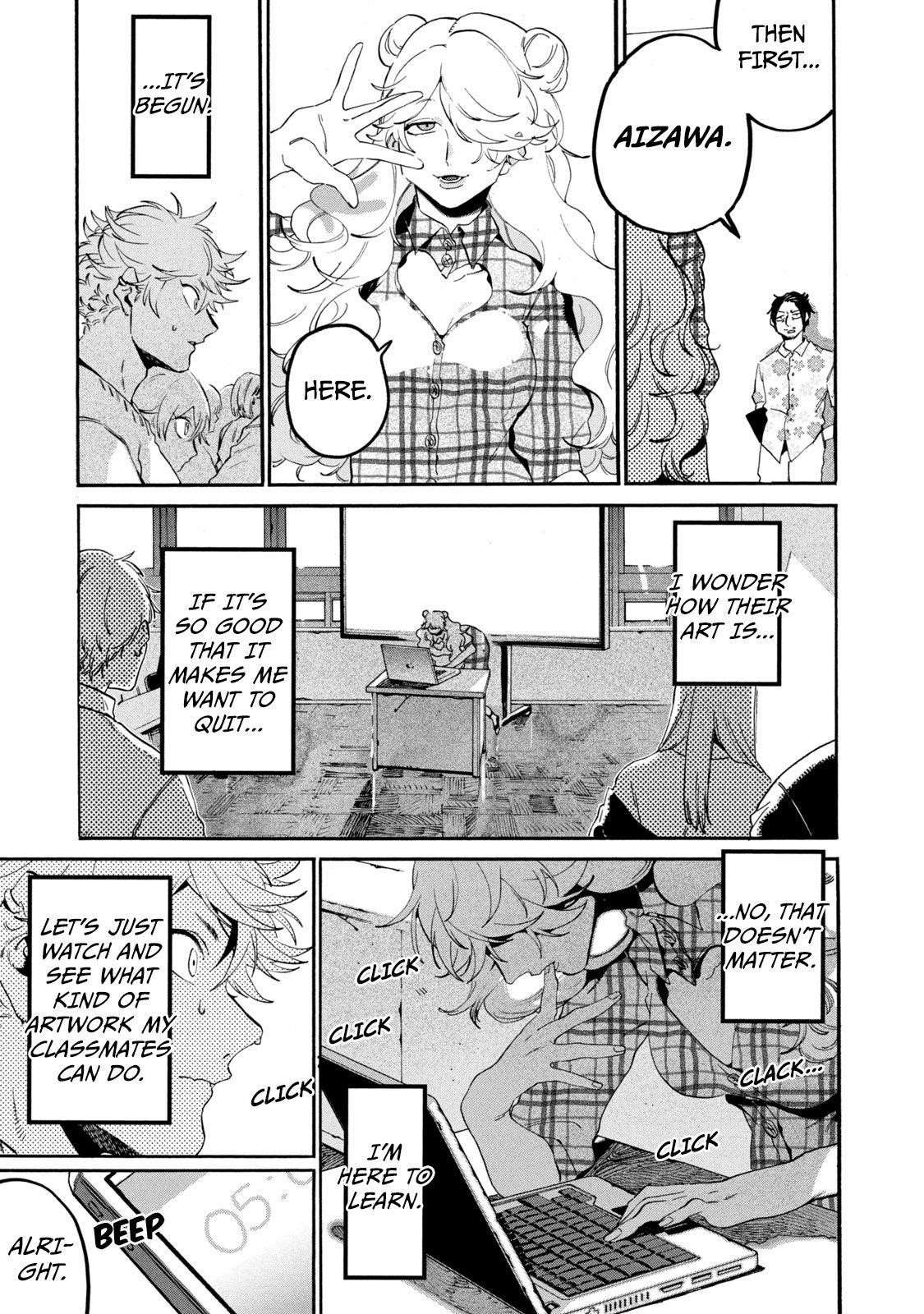 Blue Period Chapter 27 - Page 23 in English