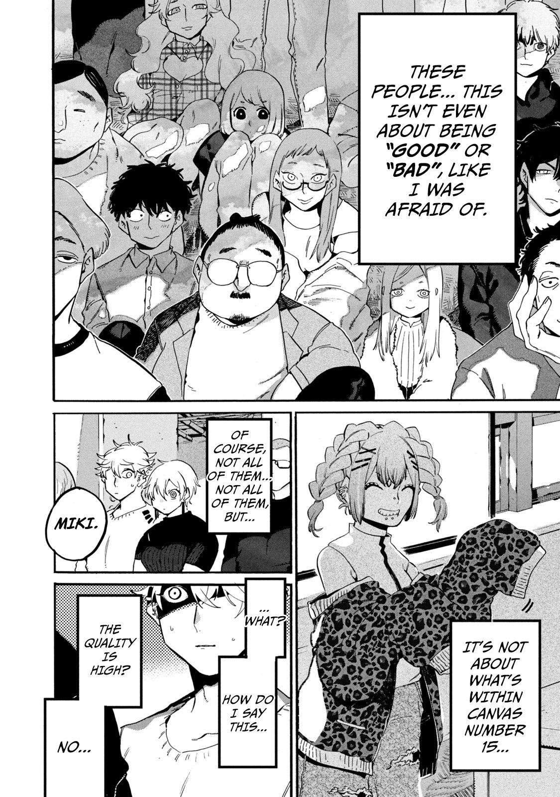 Blue Period Chapter 27 - Page 28 in English