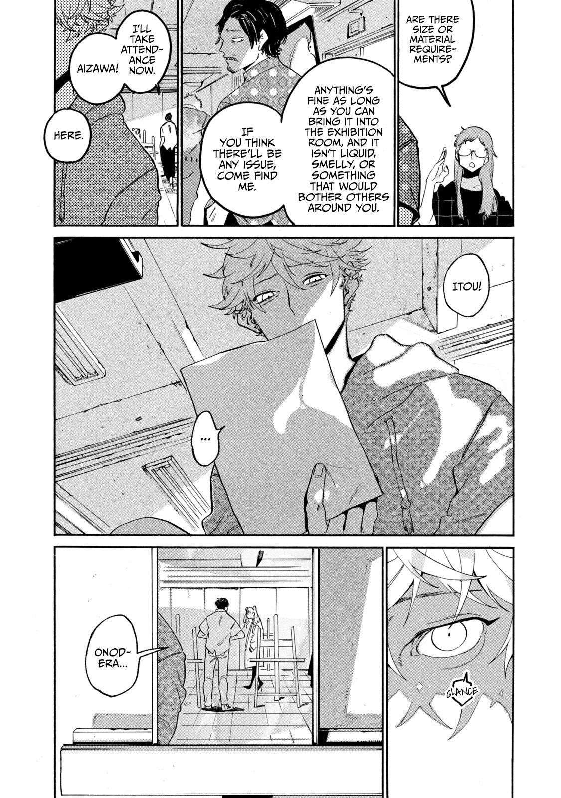 Blue Period Chapter 28 - Page 10 in English