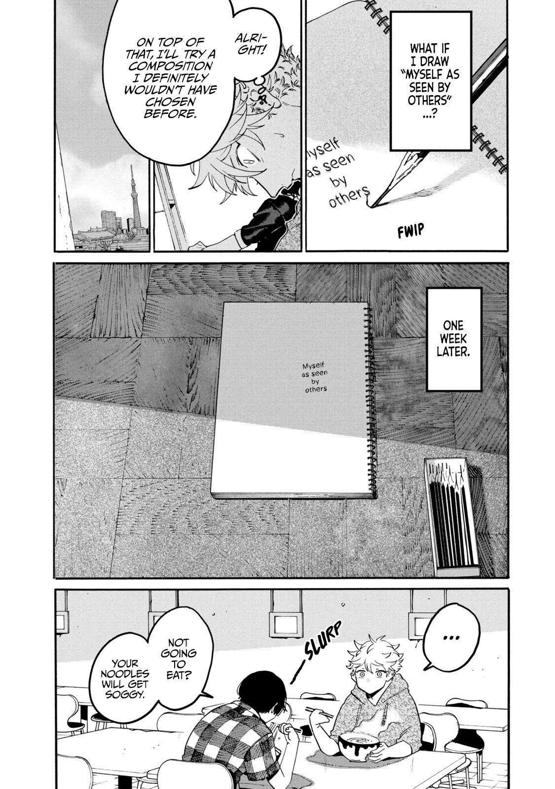 Blue Period Chapter 28 - Page 14 in English