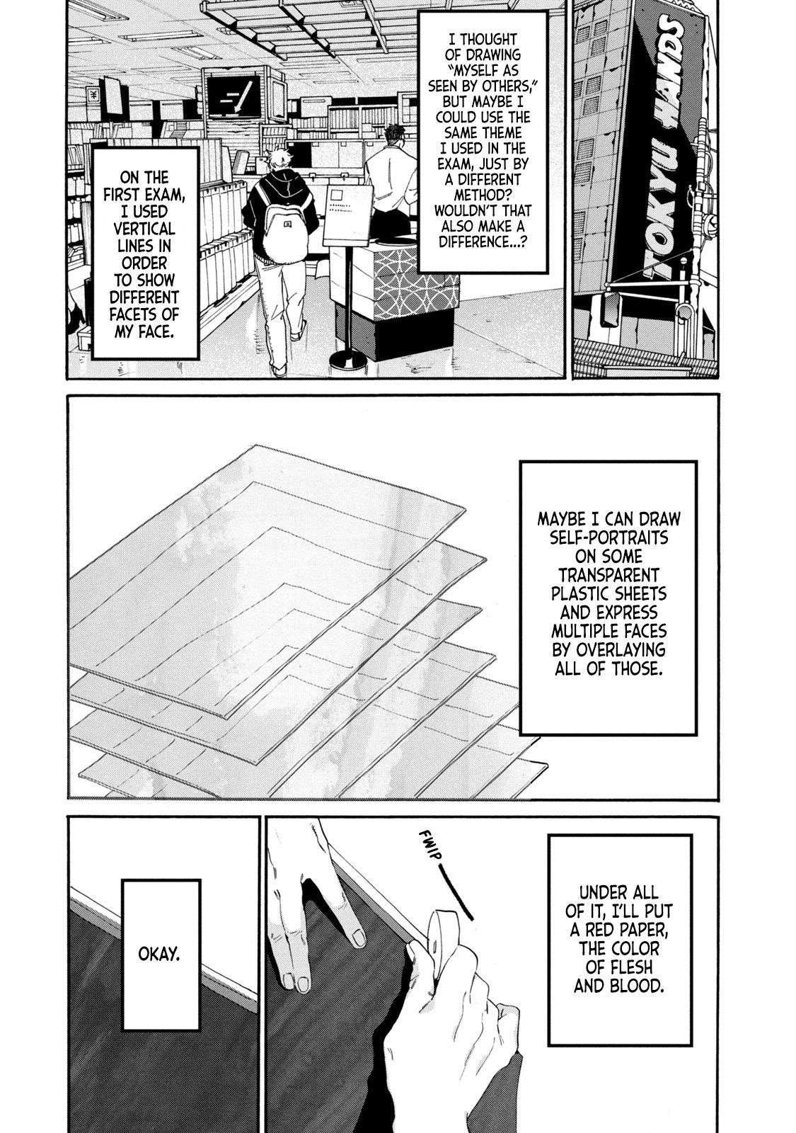 Blue Period Chapter 28 - Page 44 in English