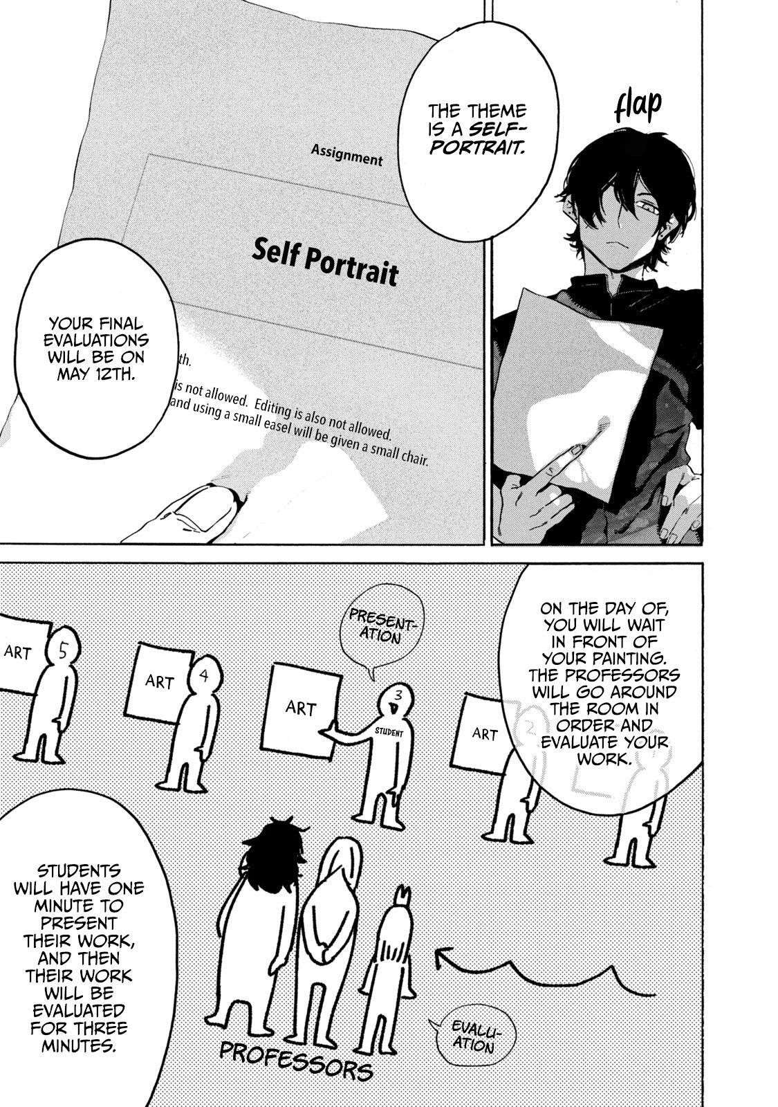 Blue Period Chapter 28 - Page 9 in English