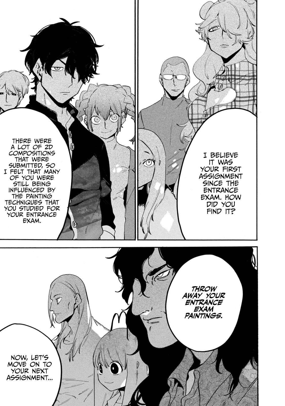 Blue Period Chapter 29 - Page 13 in English