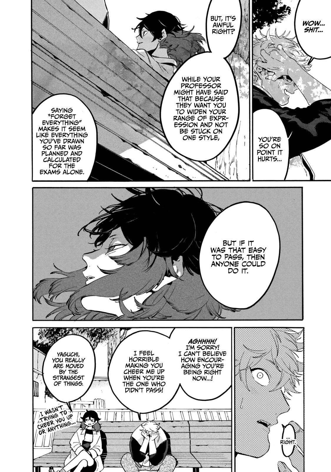 Blue Period Chapter 29 - Page 28 in English