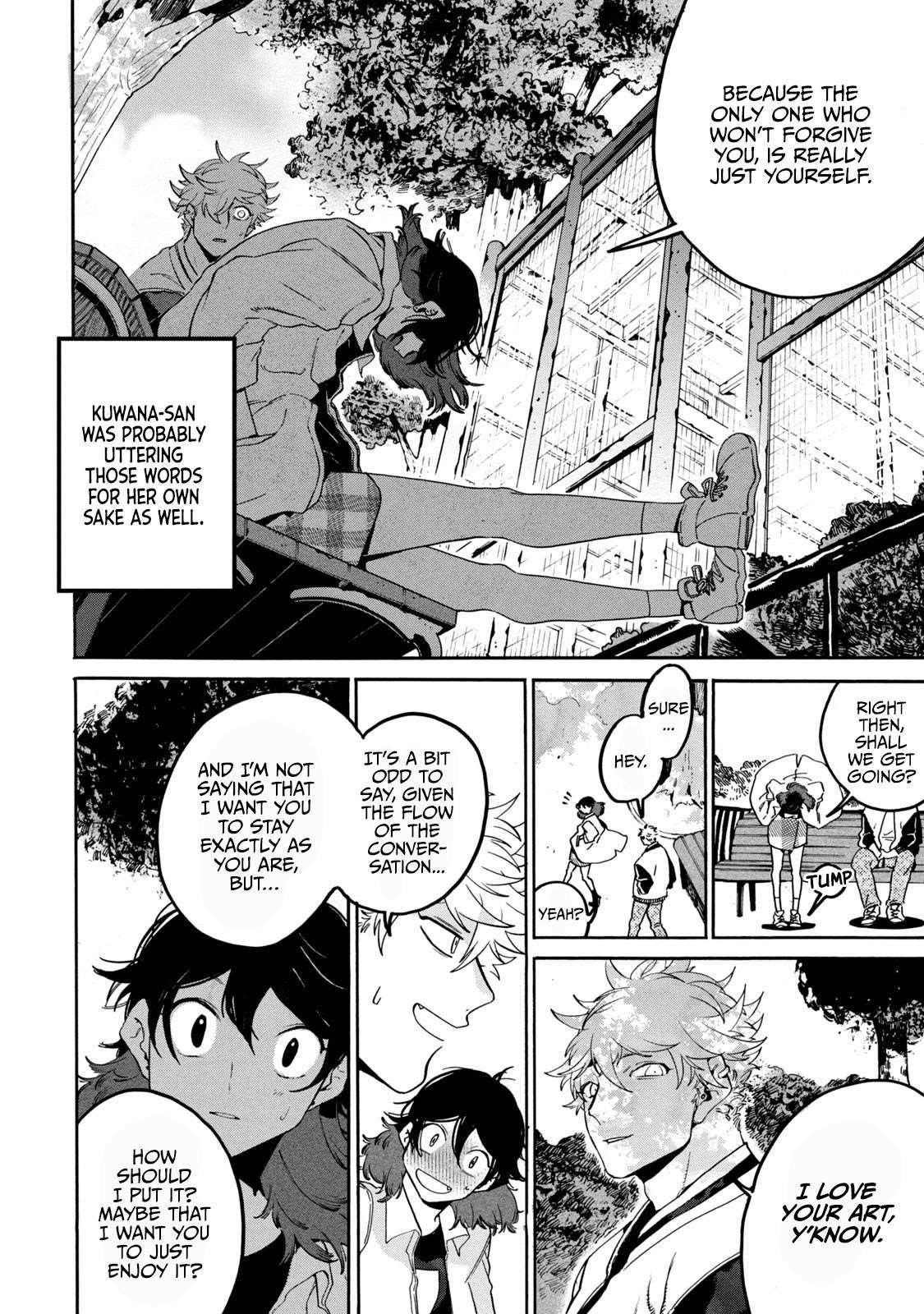Blue Period Chapter 29 - Page 34 in English