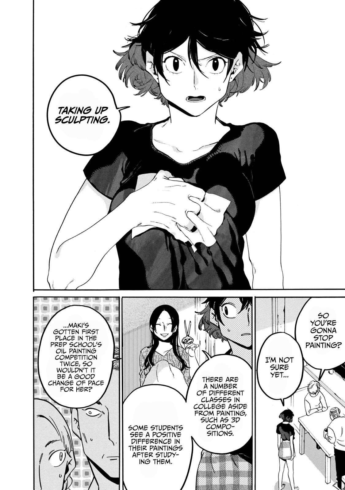 Blue Period Chapter 29 - Page 39 in English